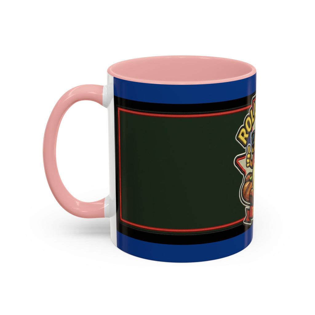 Texas Rollin Dog 'Dog Gone Delicious' Accent Coffee Mug – Fun Hot Dog Logo 11/15oz