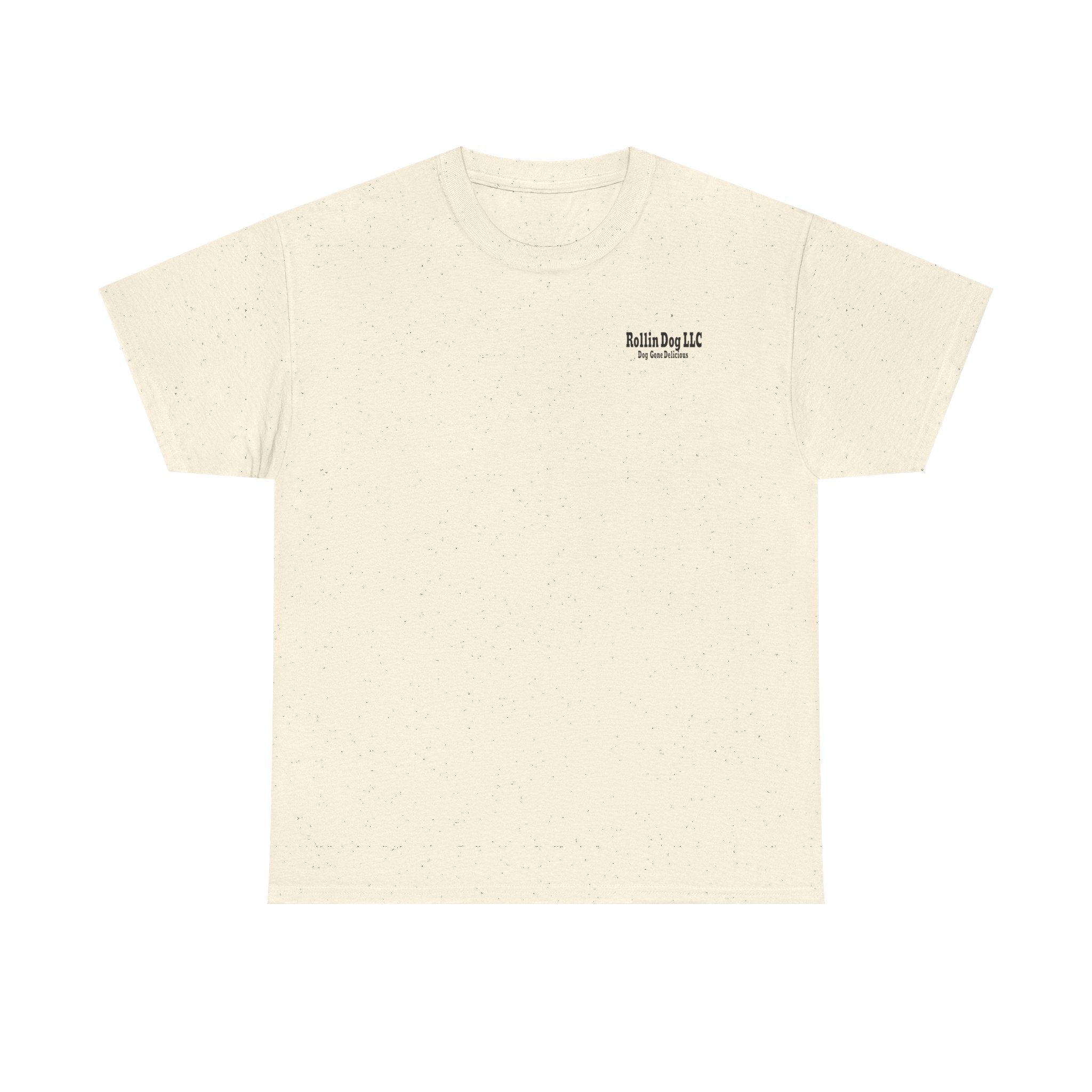 T-Shirt — "Rollin Dog: Dog Gone Delicious" Retro Hot Dog Graphic Tee