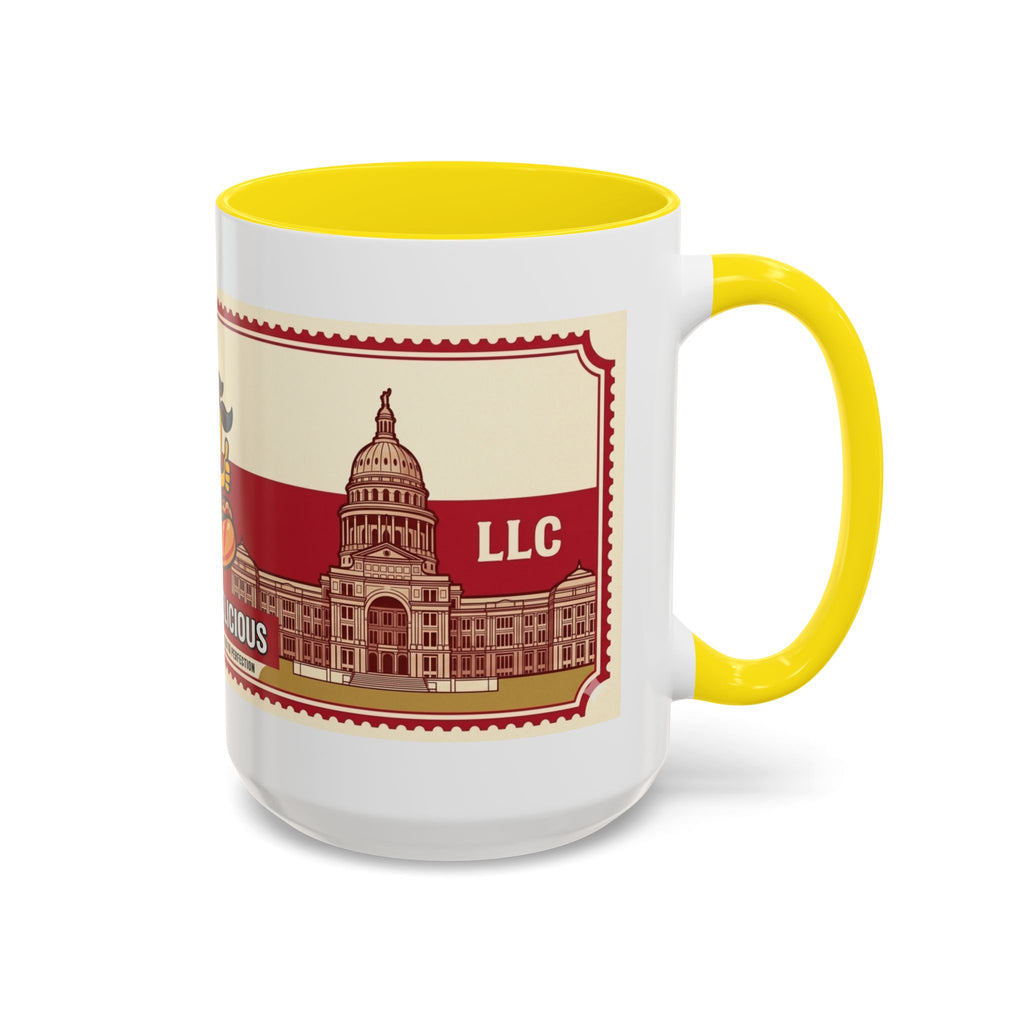 Rollin Dog Coffee Mug — Retro 'Dog Gone Delicious' Hot Dog Design (11/15oz)