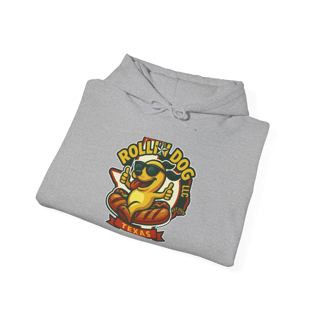 Texas Rollin Dog Unisex Heavy Blend™ Hooded Sweatshirt