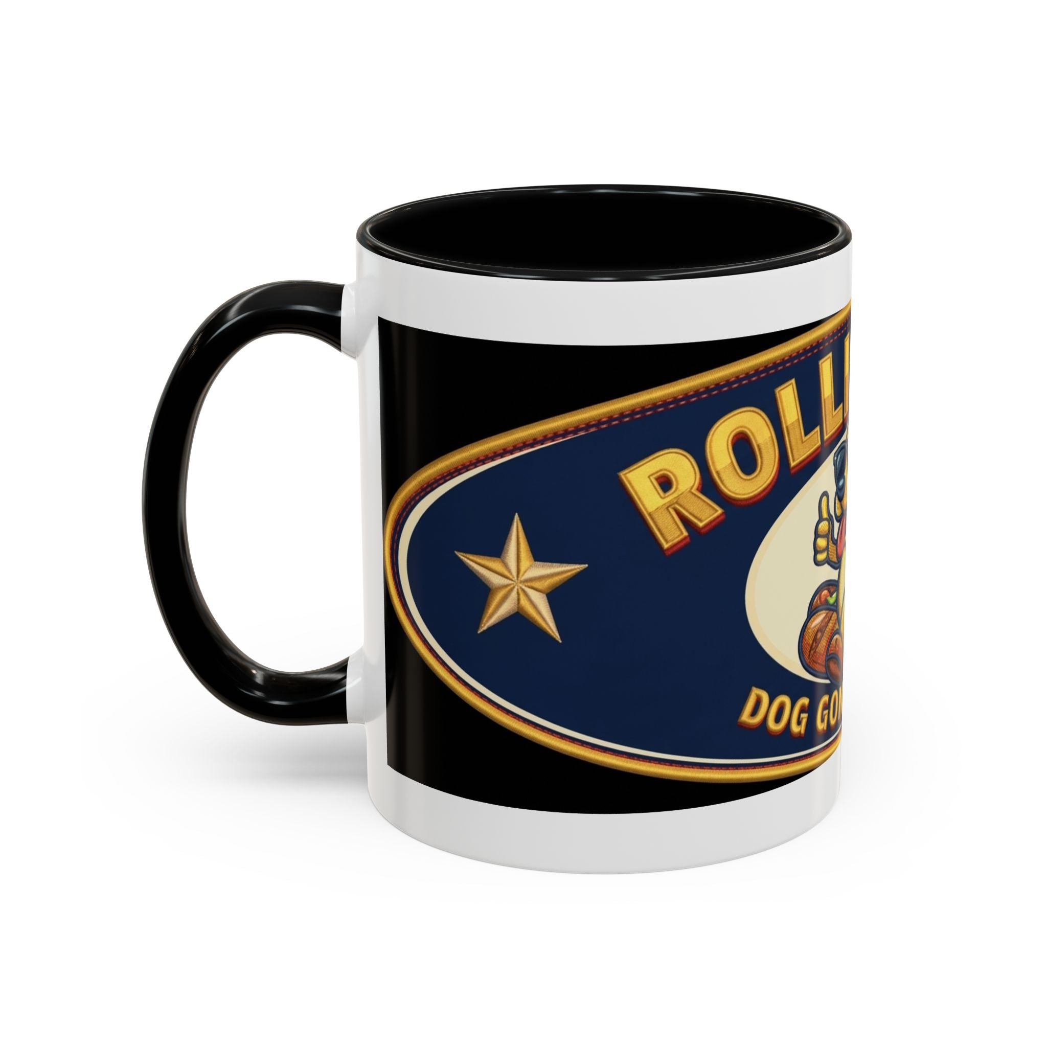 Texas Rollin Dog Coffee Mug - 'Dog Gone Delicious' Novelty Accent Mug (11/15oz)