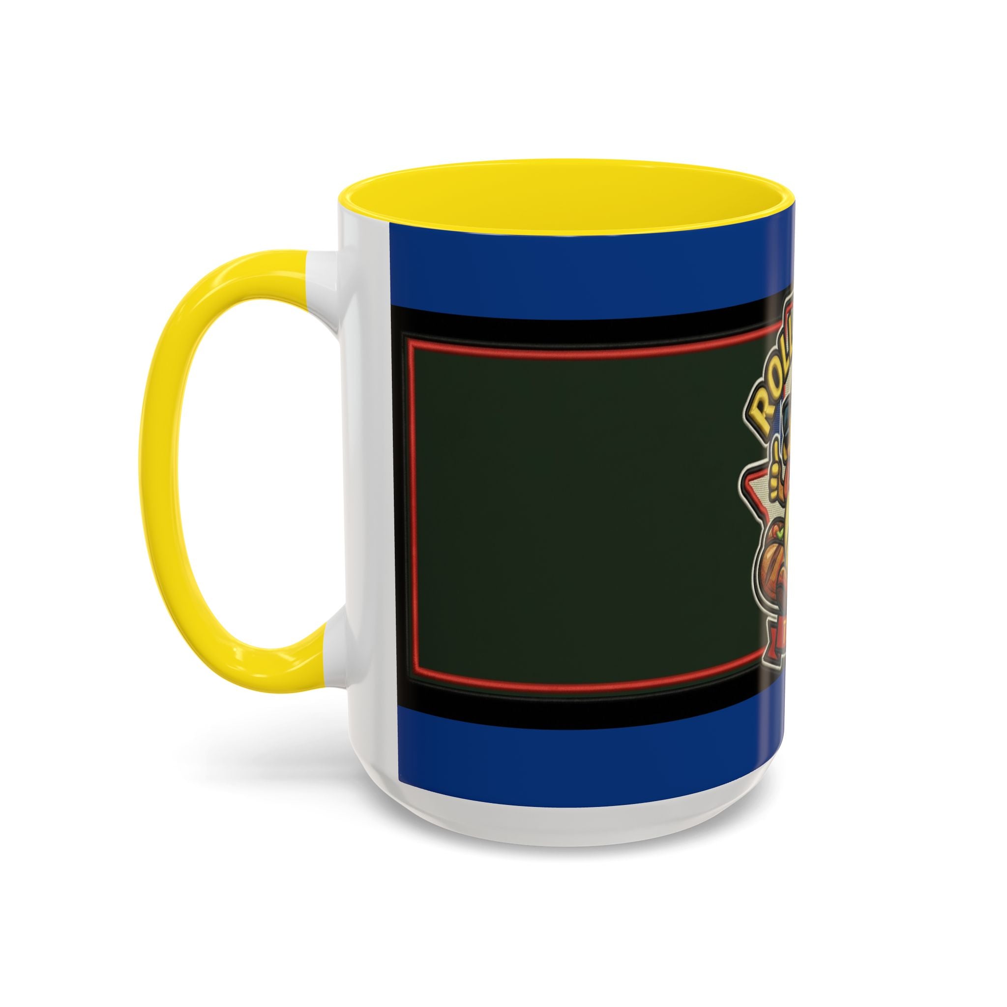 Texas Rollin Dog 'Dog Gone Delicious' Accent Coffee Mug – Fun Hot Dog Logo 11/15oz