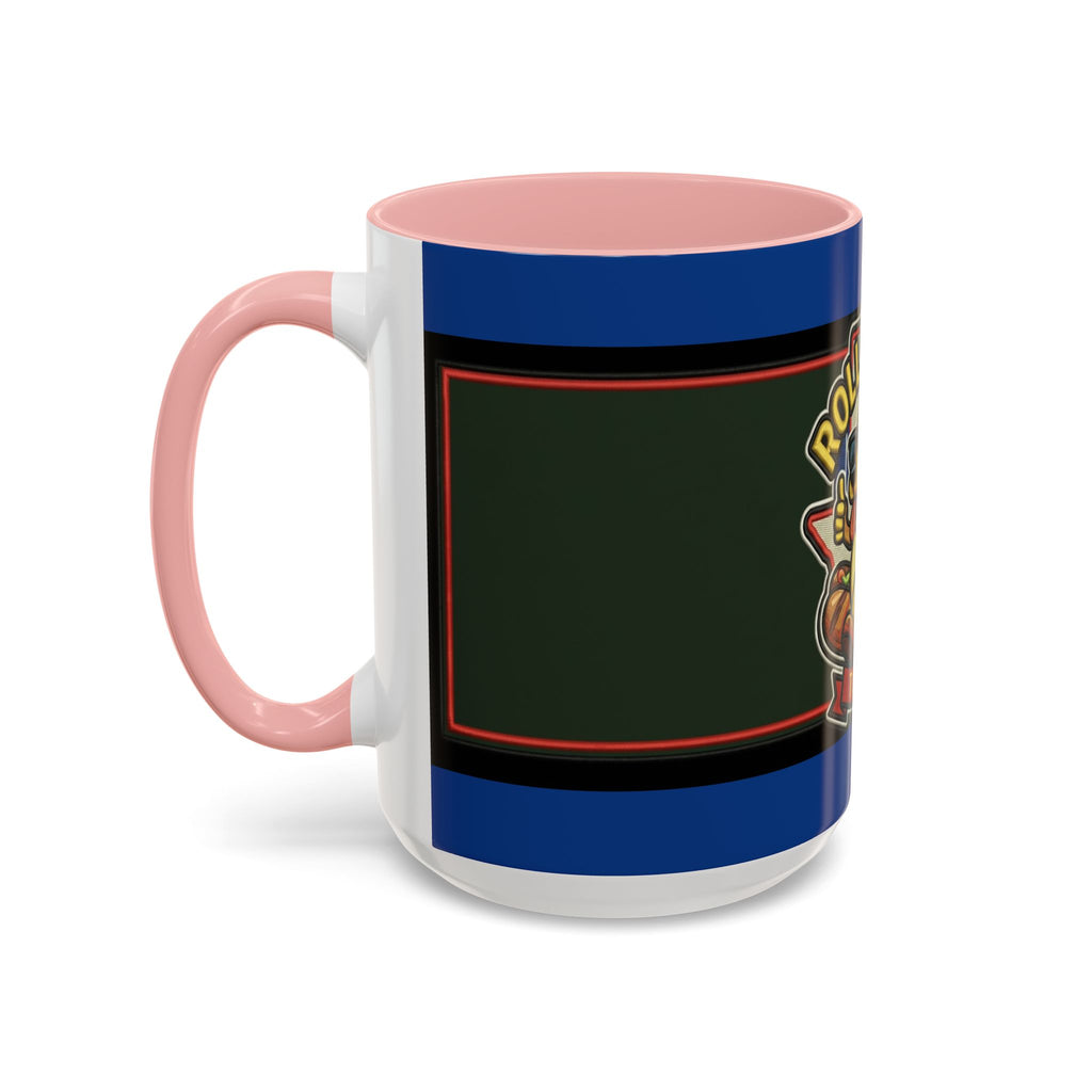 Texas Rollin Dog 'Dog Gone Delicious' Accent Coffee Mug – Fun Hot Dog Logo 11/15oz