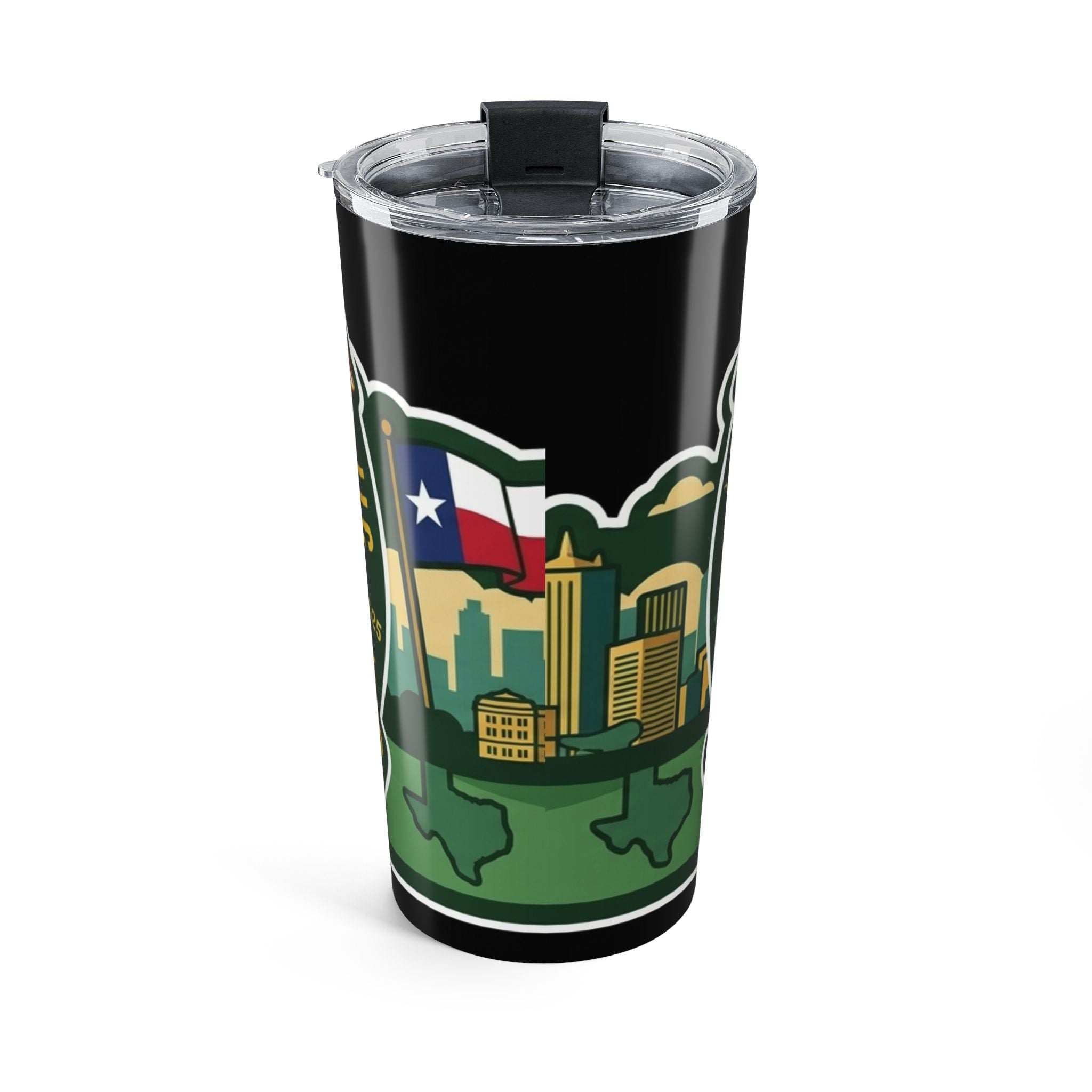 20oz Tumbler — Texas Chill Emoji Design (Sunglasses Nacho, "Gettin' Down" Theme)