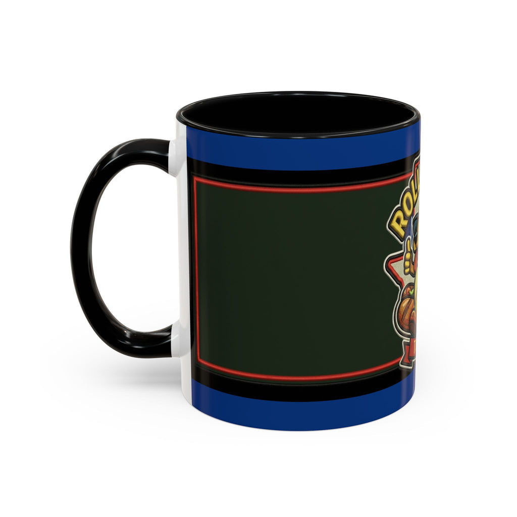 Texas Rollin Dog 'Dog Gone Delicious' Accent Coffee Mug – Fun Hot Dog Logo 11/15oz