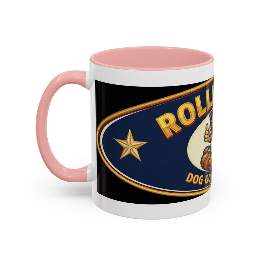 Texas Rollin Dog Coffee Mug - 'Dog Gone Delicious' Novelty Accent Mug (11/15oz)