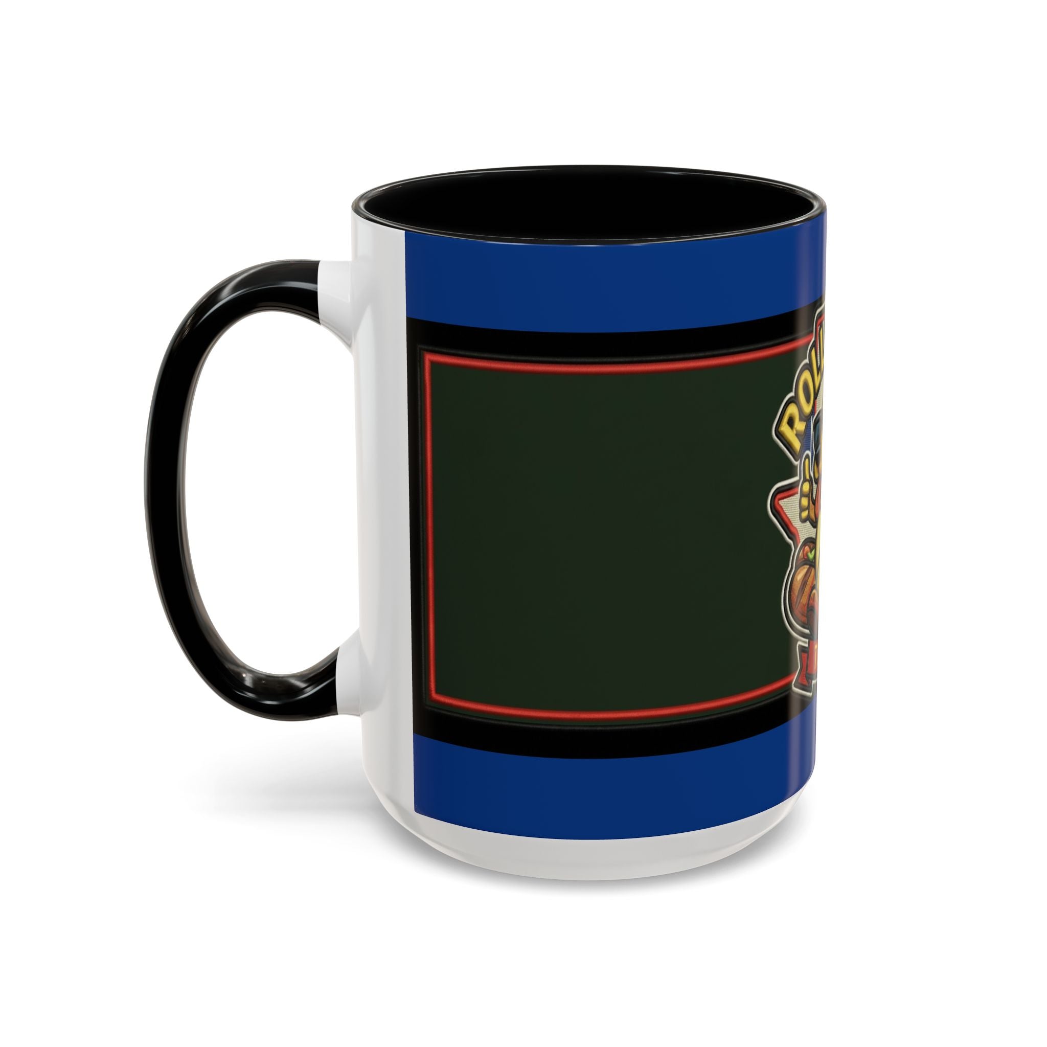 Texas Rollin Dog 'Dog Gone Delicious' Accent Coffee Mug – Fun Hot Dog Logo 11/15oz