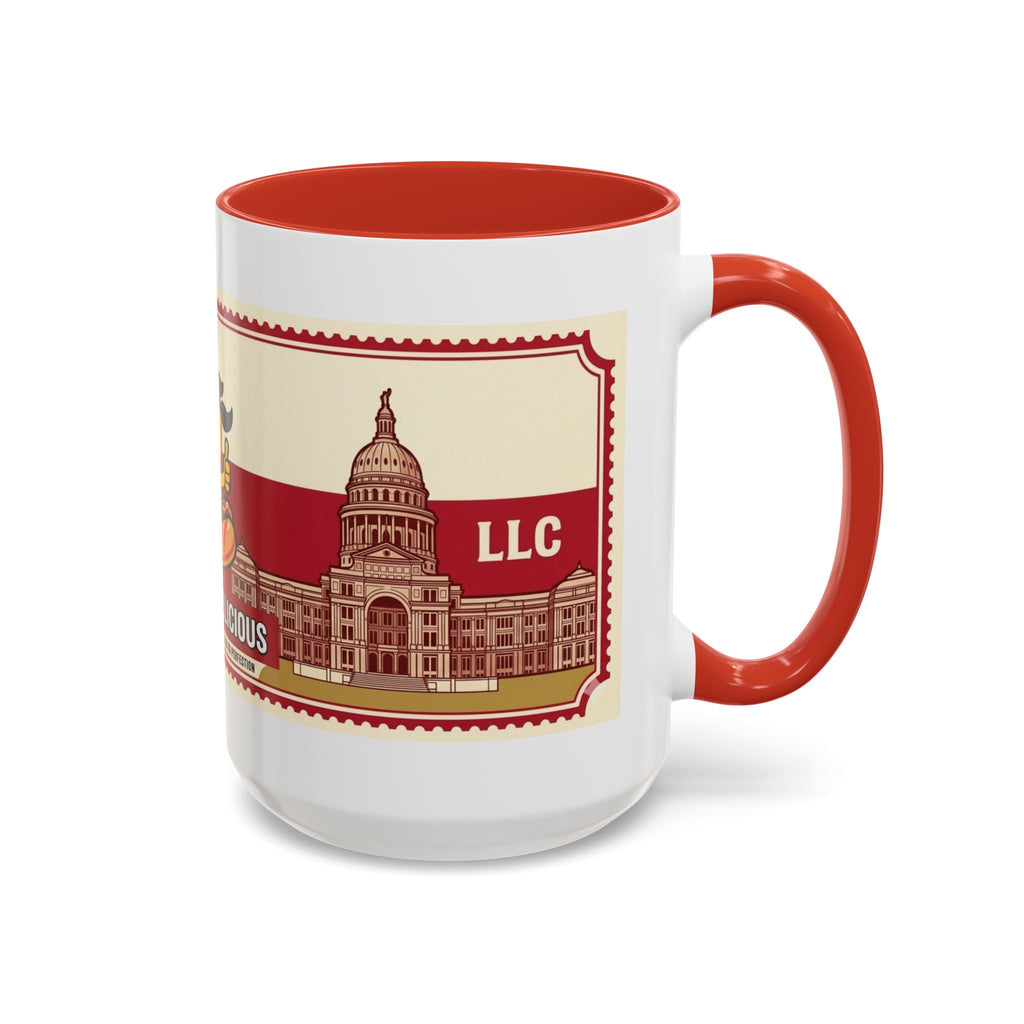 Rollin Dog Coffee Mug — Retro 'Dog Gone Delicious' Hot Dog Design (11/15oz)