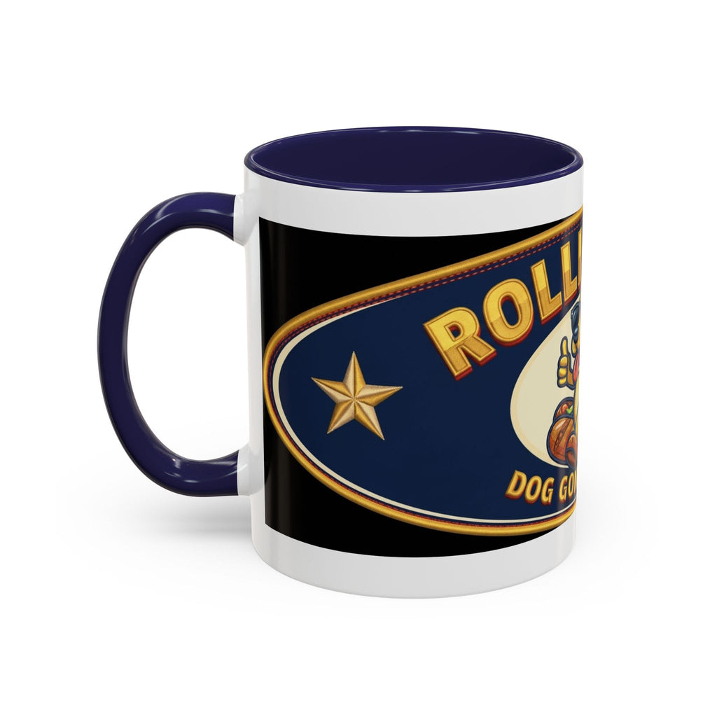 Texas Rollin Dog Coffee Mug - 'Dog Gone Delicious' Novelty Accent Mug (11/15oz)