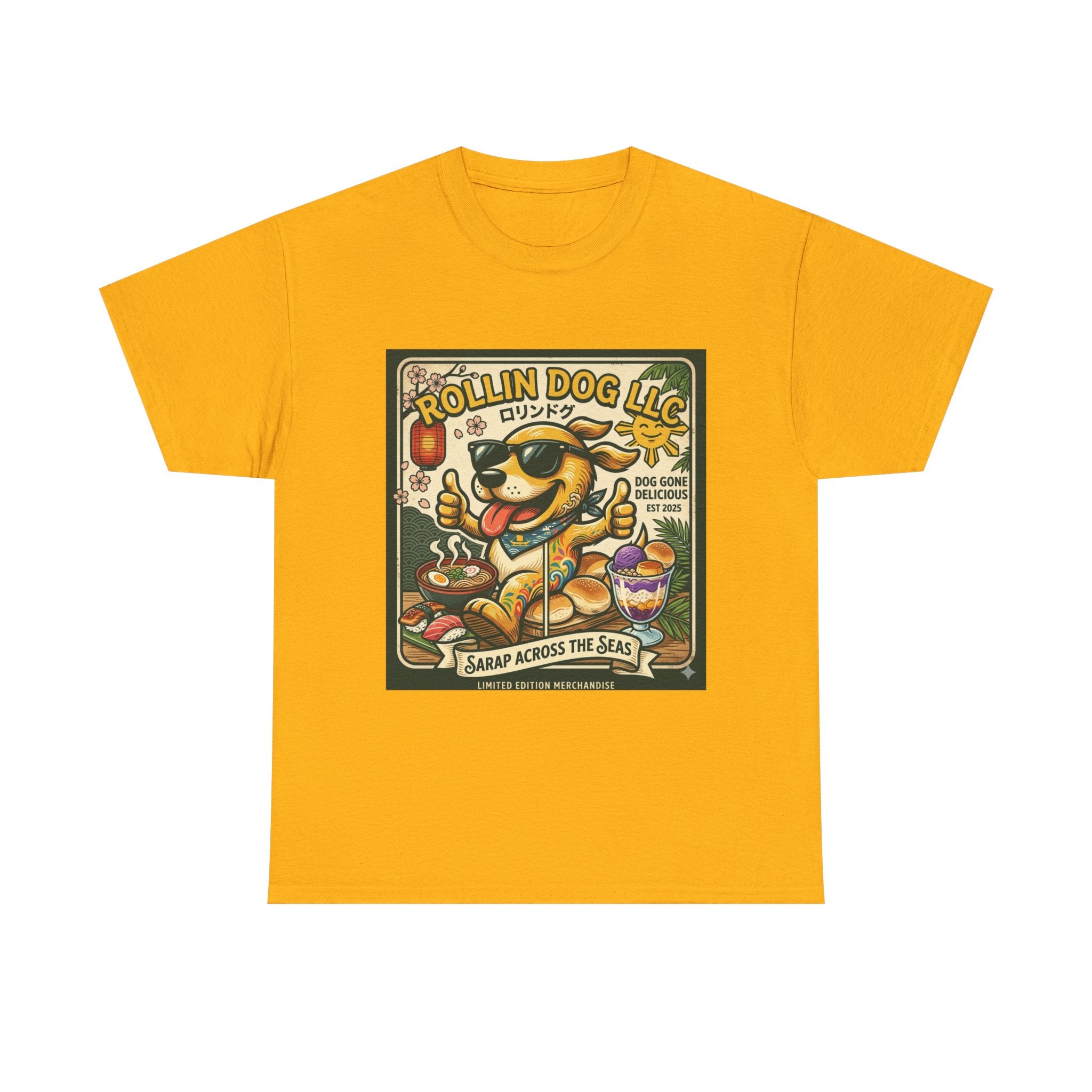 Sarap across the seas Unisex Heavy Cotton Tee