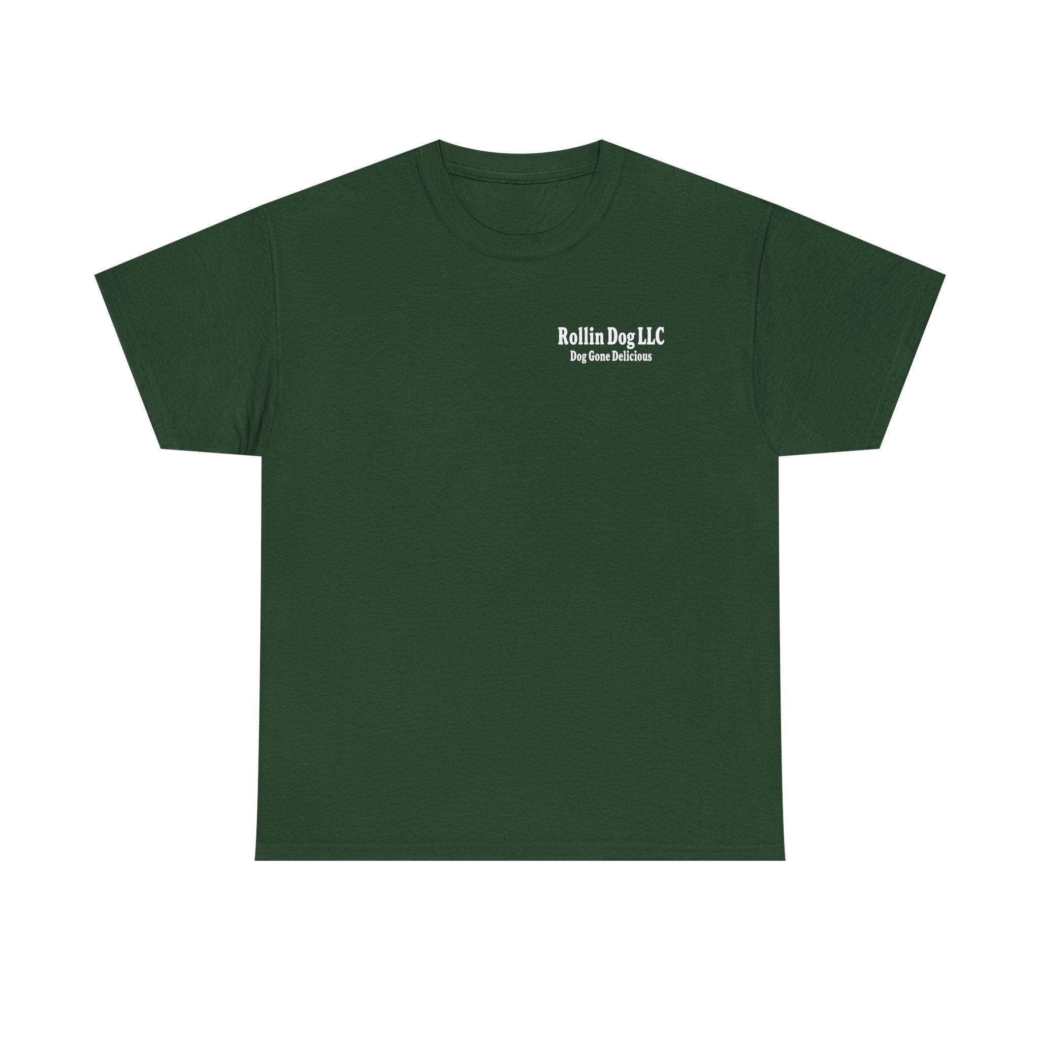 Rollin Dog Tee Graffiti 3 — 'Rollin Dog: Dog Gone Delicious' Graphic T‑Shirt
