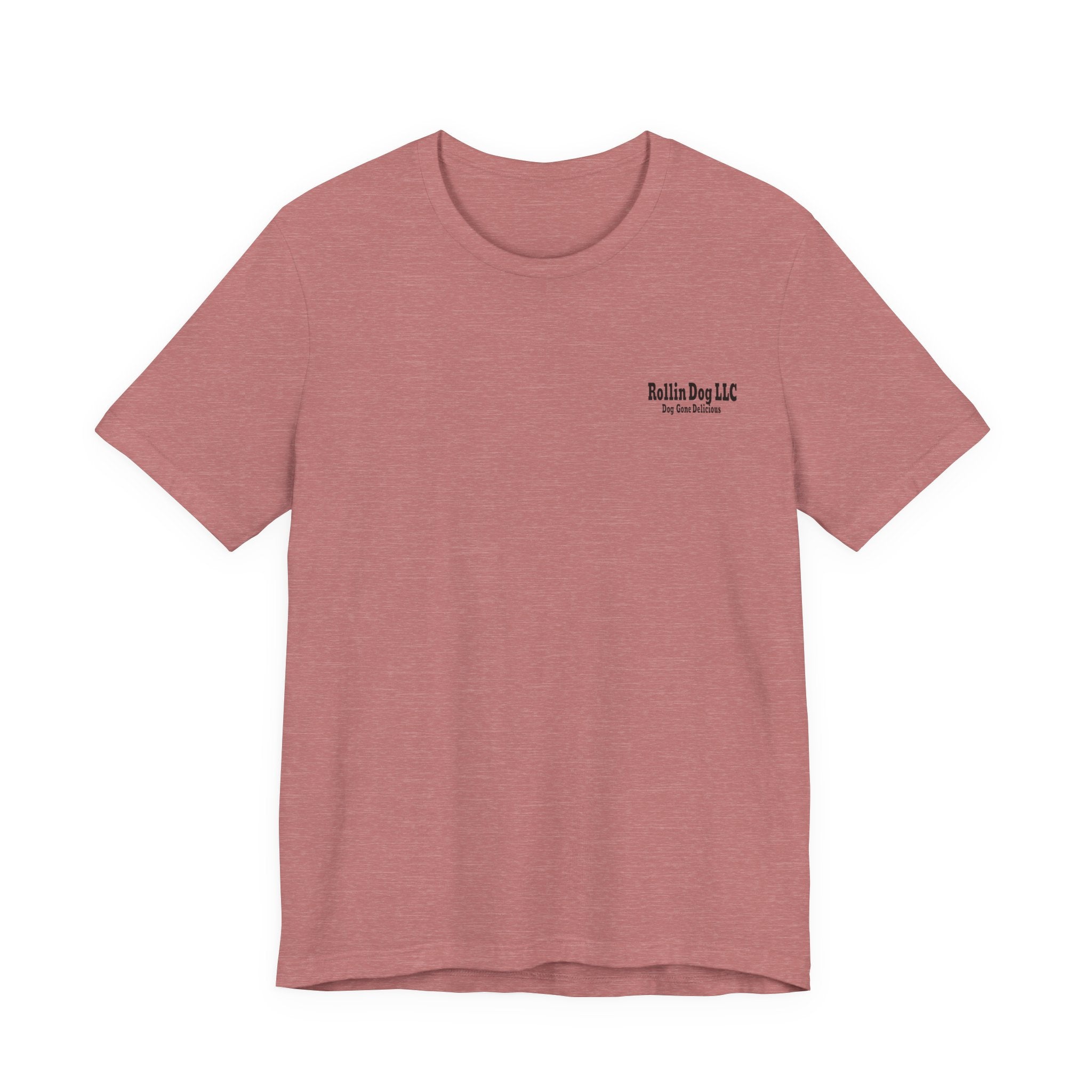 Rollin Dog Graphic Tee Graffiti 1 — Retro Hot Dog Street Art T-Shirt