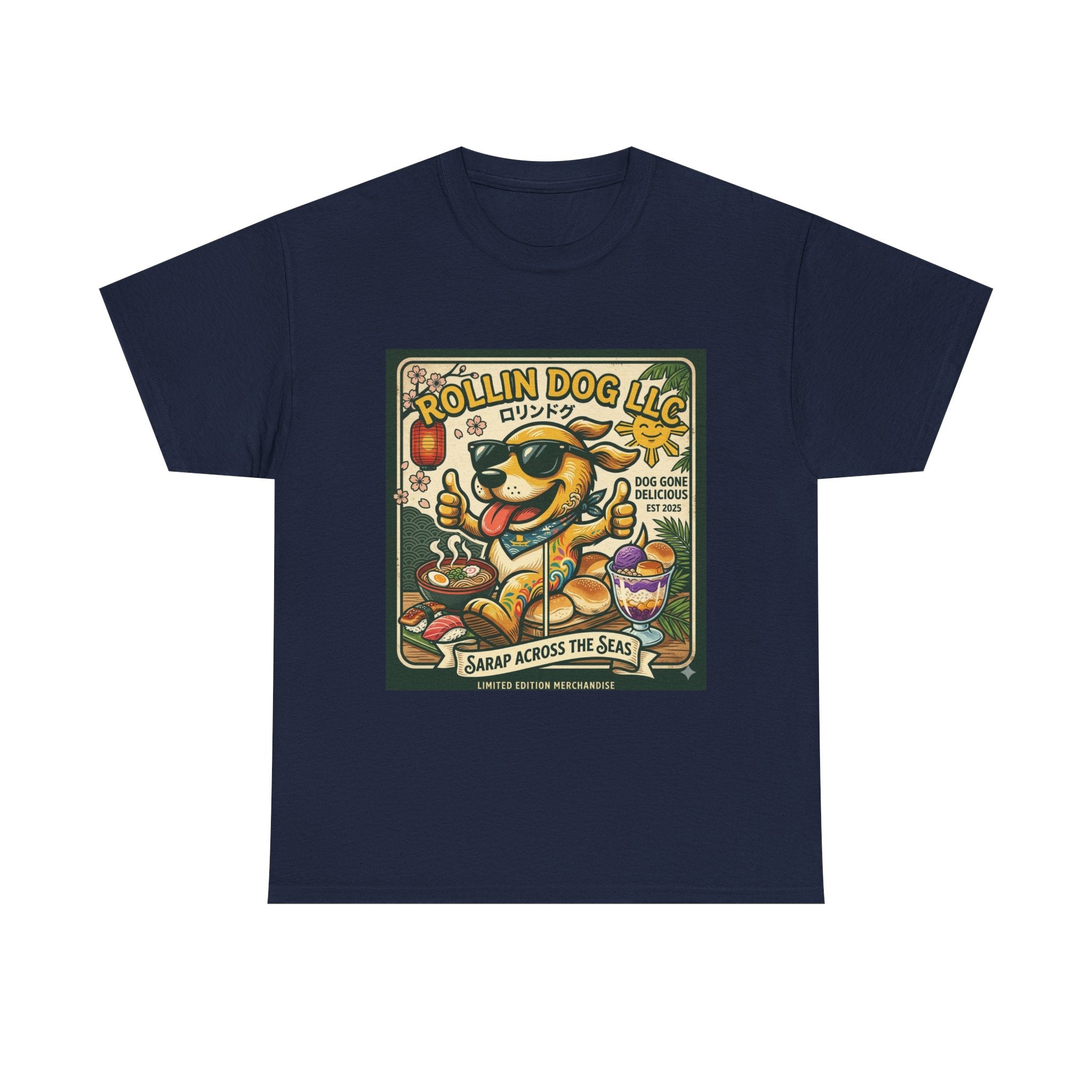 Sarap across the seas Unisex Heavy Cotton Tee