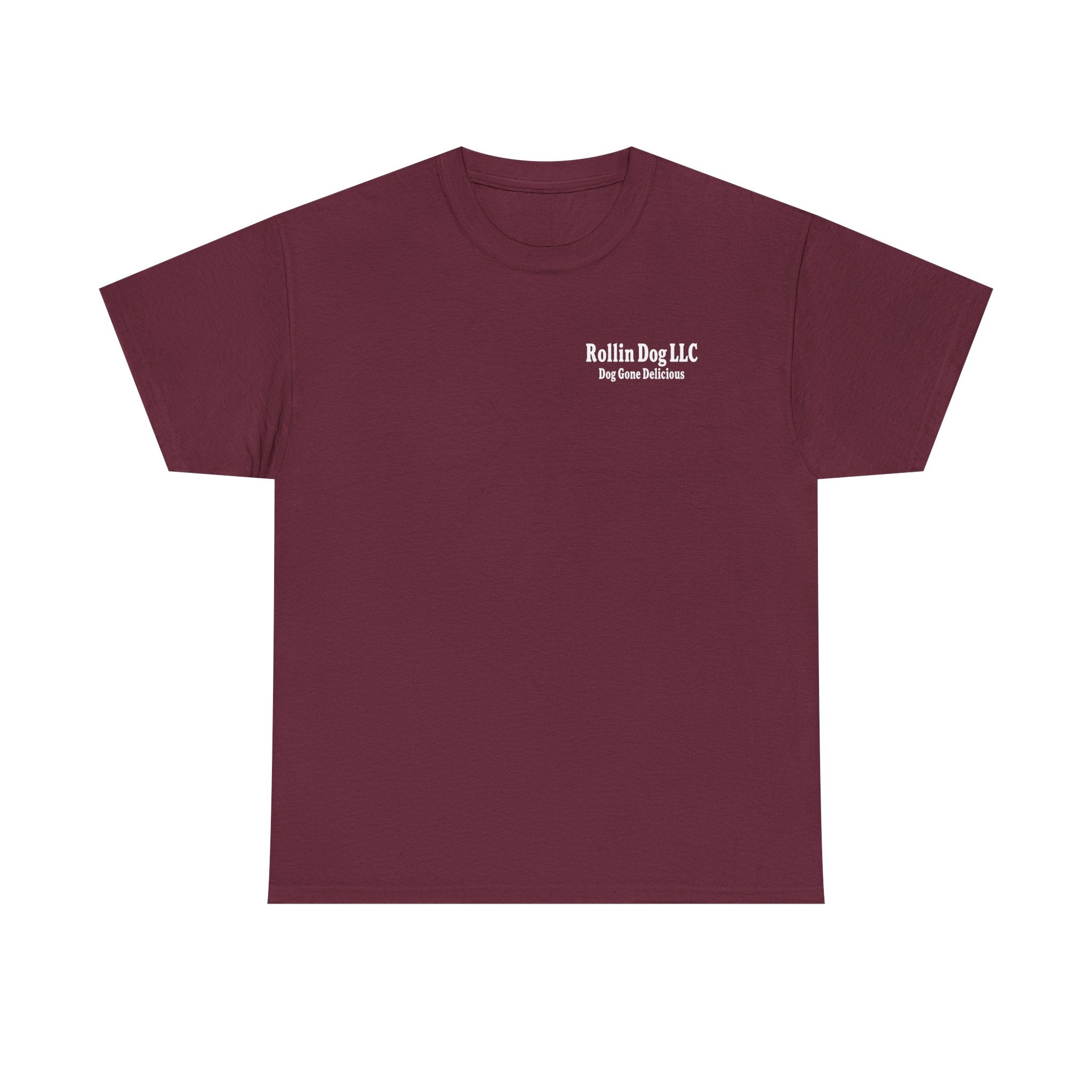 Rollin Dog Tee Graffiti 3 — 'Rollin Dog: Dog Gone Delicious' Graphic T‑Shirt