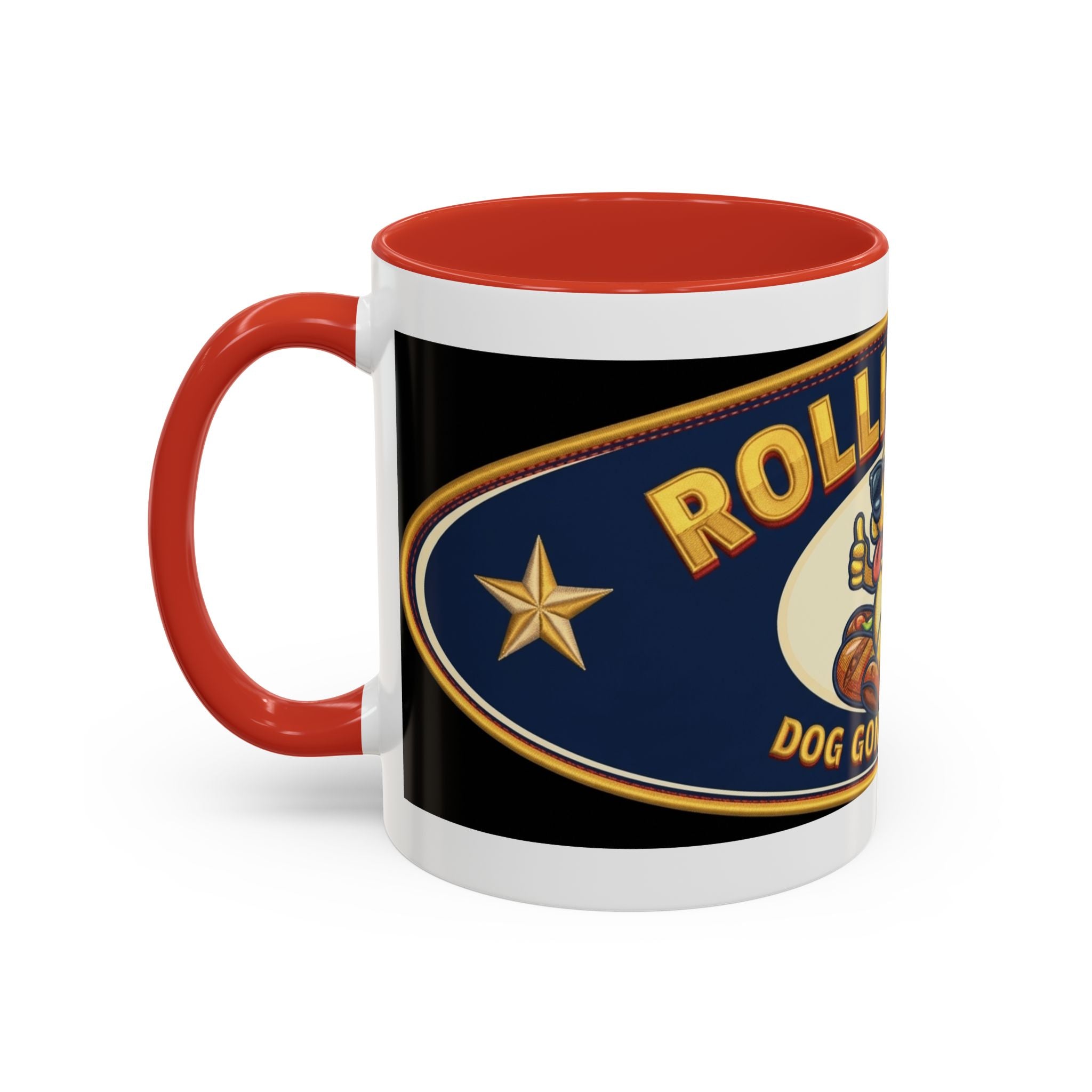 Texas Rollin Dog Coffee Mug - 'Dog Gone Delicious' Novelty Accent Mug (11/15oz)