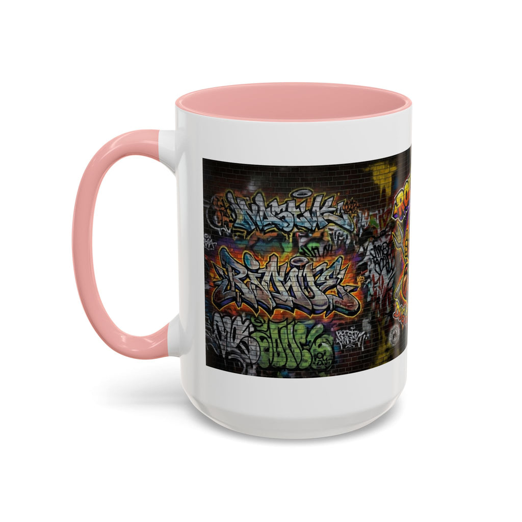 Rollin Dog Hot Dog Mug — Graffiti Skate Vibe Coffee Cup (11/15oz)