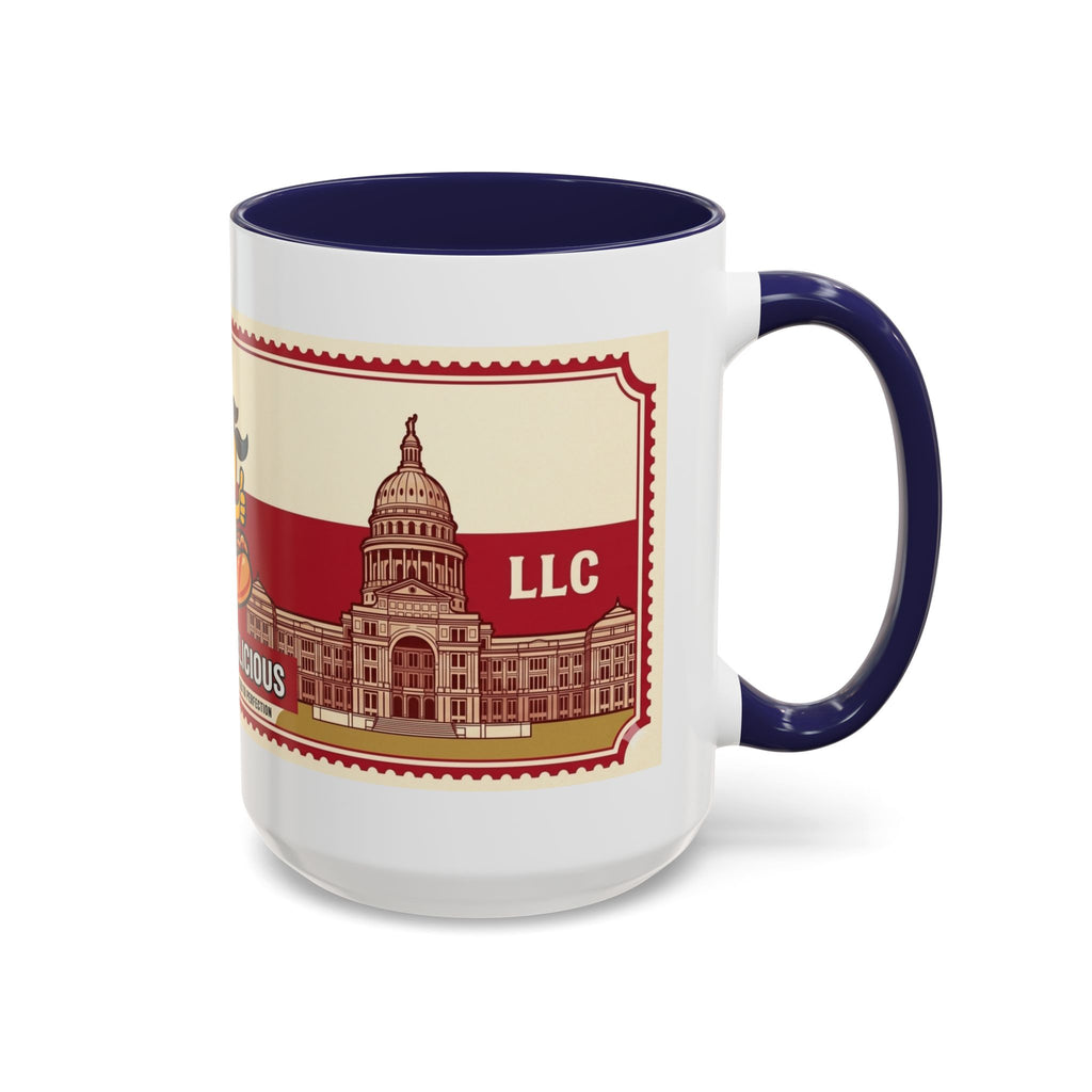 Rollin Dog Coffee Mug — Retro 'Dog Gone Delicious' Hot Dog Design (11/15oz)