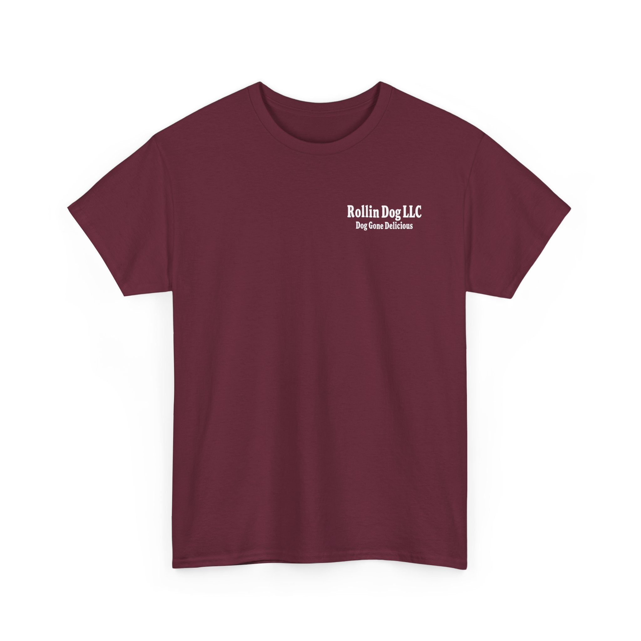 Rollin Dog Tee Graffiti 3 — 'Rollin Dog: Dog Gone Delicious' Graphic T‑Shirt