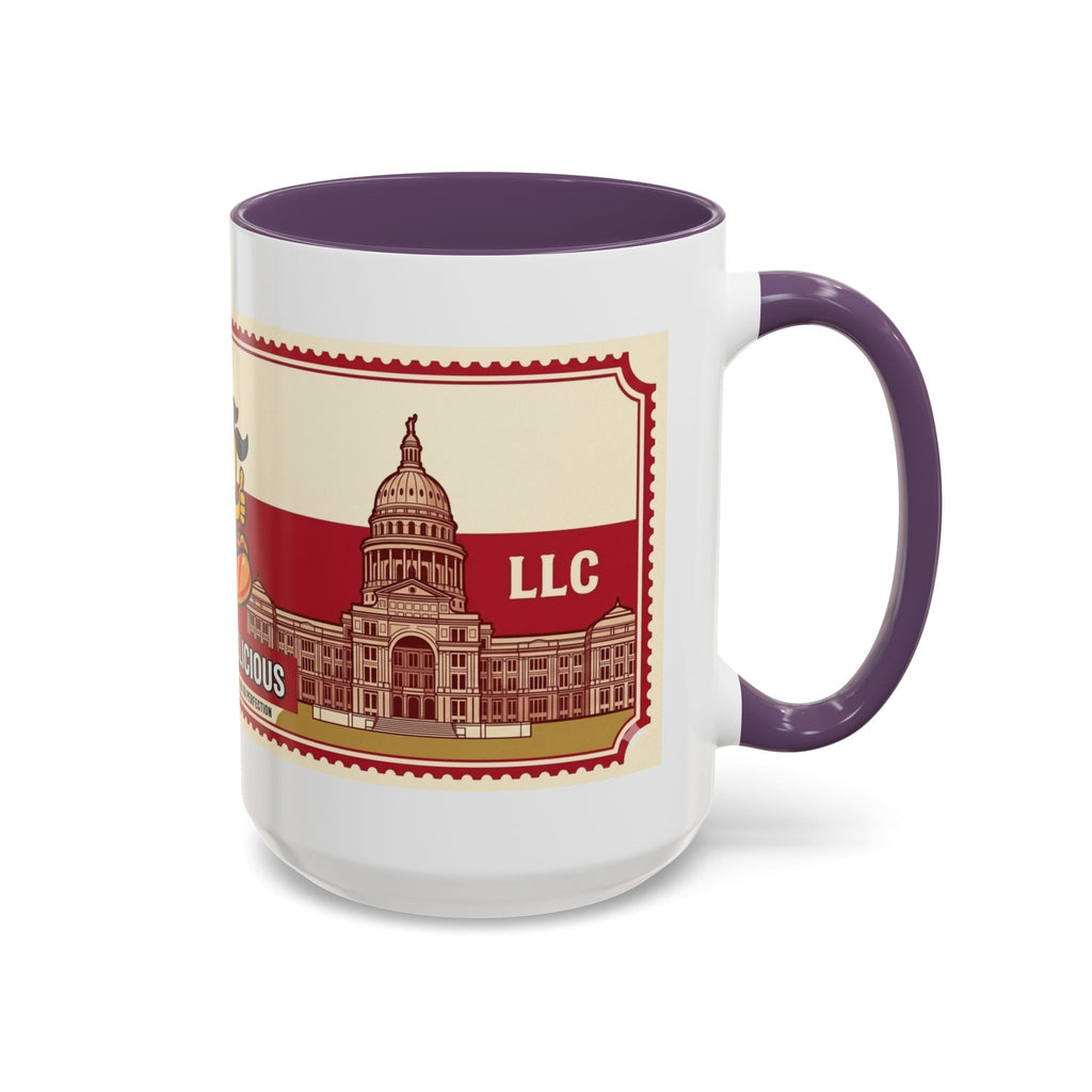 Rollin Dog Coffee Mug — Retro 'Dog Gone Delicious' Hot Dog Design (11/15oz)