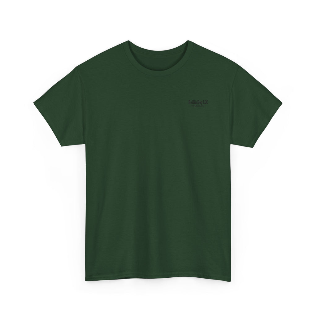 Rollin' Dog Texas T-Shirt — Retro Hot Dog Logo Tee