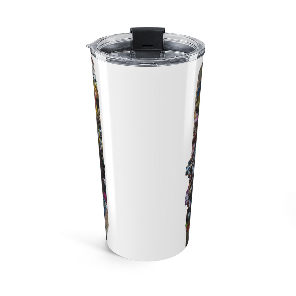 20oz Rolling Dog Tumbler – Funny Sunglasses Hot Dog Design, Insulated Travel Cup