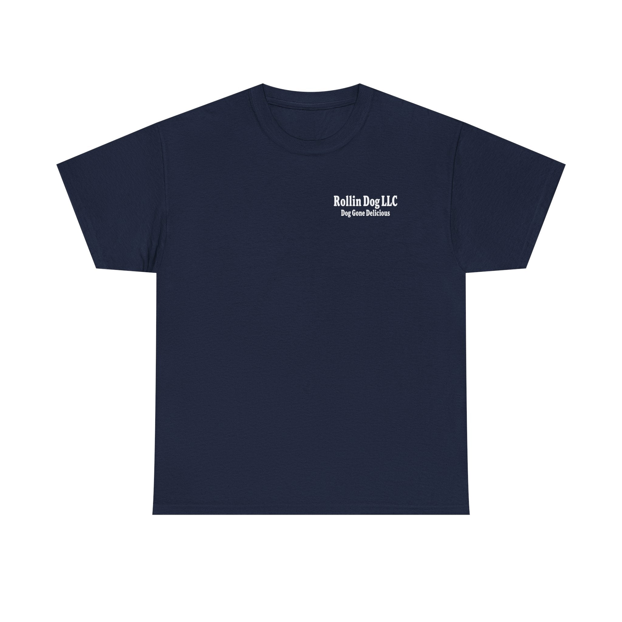 Rollin Dog Tee Graffiti 3 — 'Rollin Dog: Dog Gone Delicious' Graphic T‑Shirt