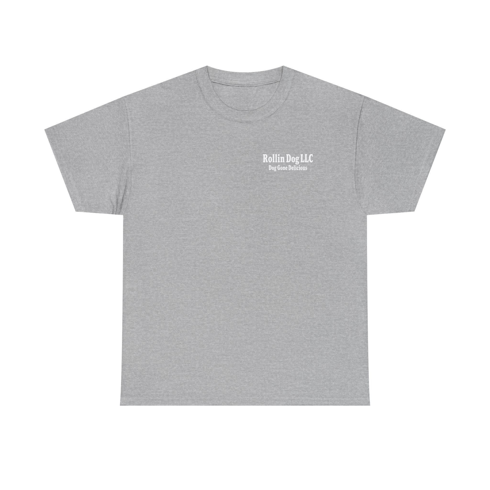 Rollin Dog Tee Graffiti 3 — 'Rollin Dog: Dog Gone Delicious' Graphic T‑Shirt