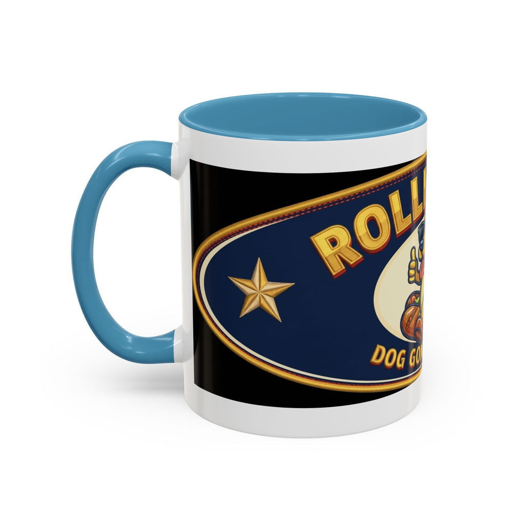 Texas Rollin Dog Coffee Mug - 'Dog Gone Delicious' Novelty Accent Mug (11/15oz)