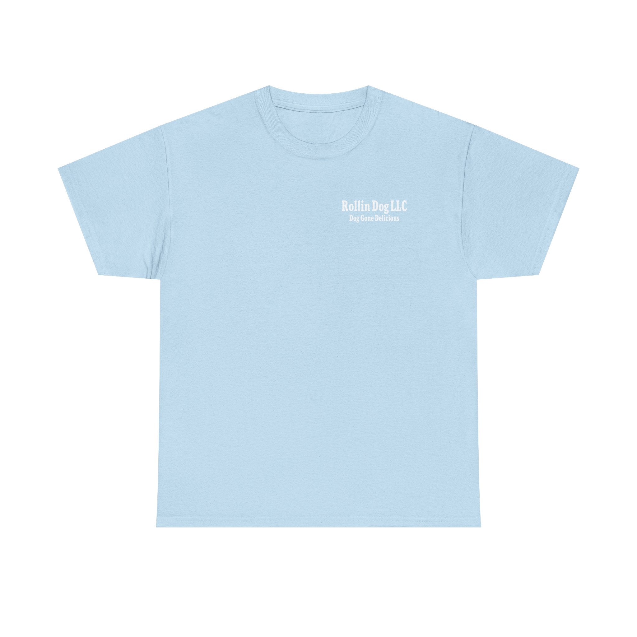 Rollin Dog Tee Graffiti 3 — 'Rollin Dog: Dog Gone Delicious' Graphic T‑Shirt