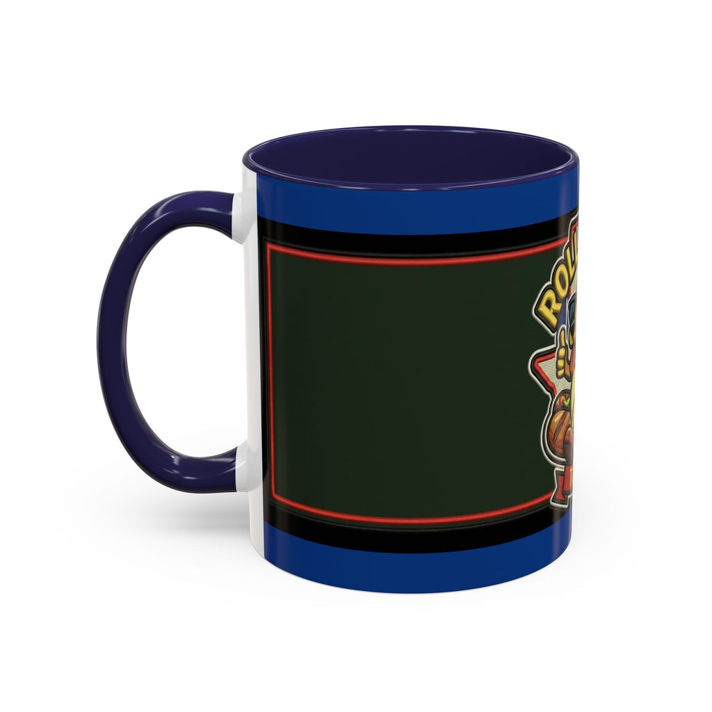 Texas Rollin Dog 'Dog Gone Delicious' Accent Coffee Mug – Fun Hot Dog Logo 11/15oz