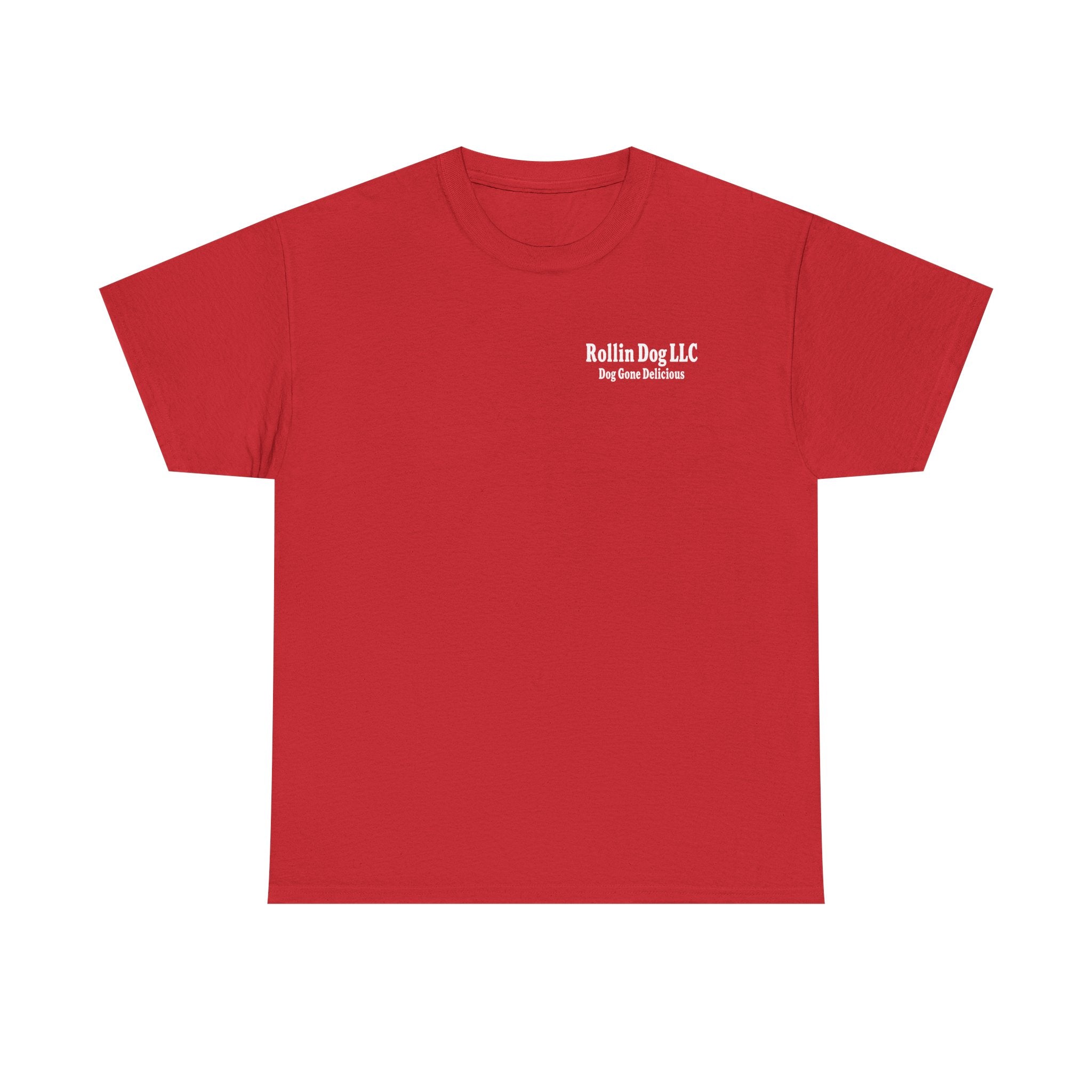 Rollin Dog Tee Graffiti 3 — 'Rollin Dog: Dog Gone Delicious' Graphic T‑Shirt