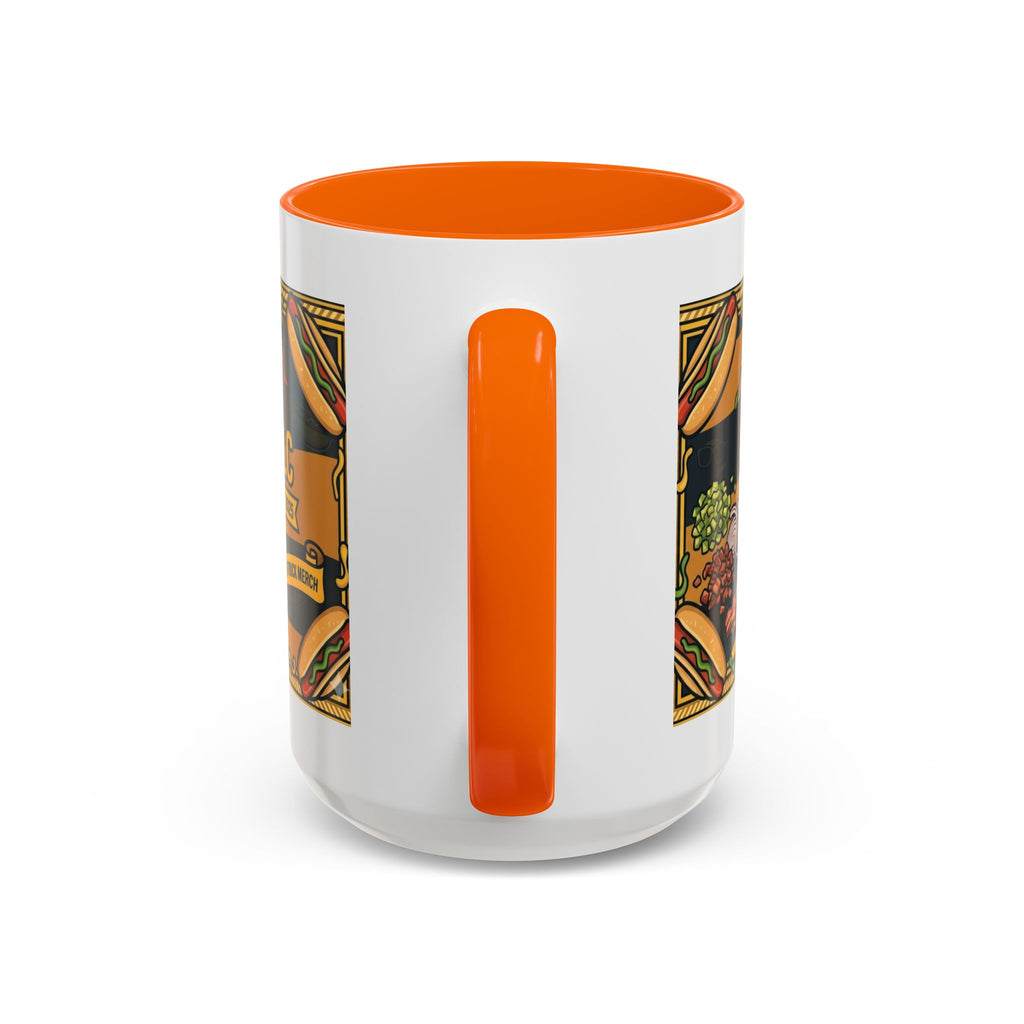 Rollin Dog Hot Dog Mug — Retro 'Dog Gone Delicious' Coffee Cup (11/15oz)
