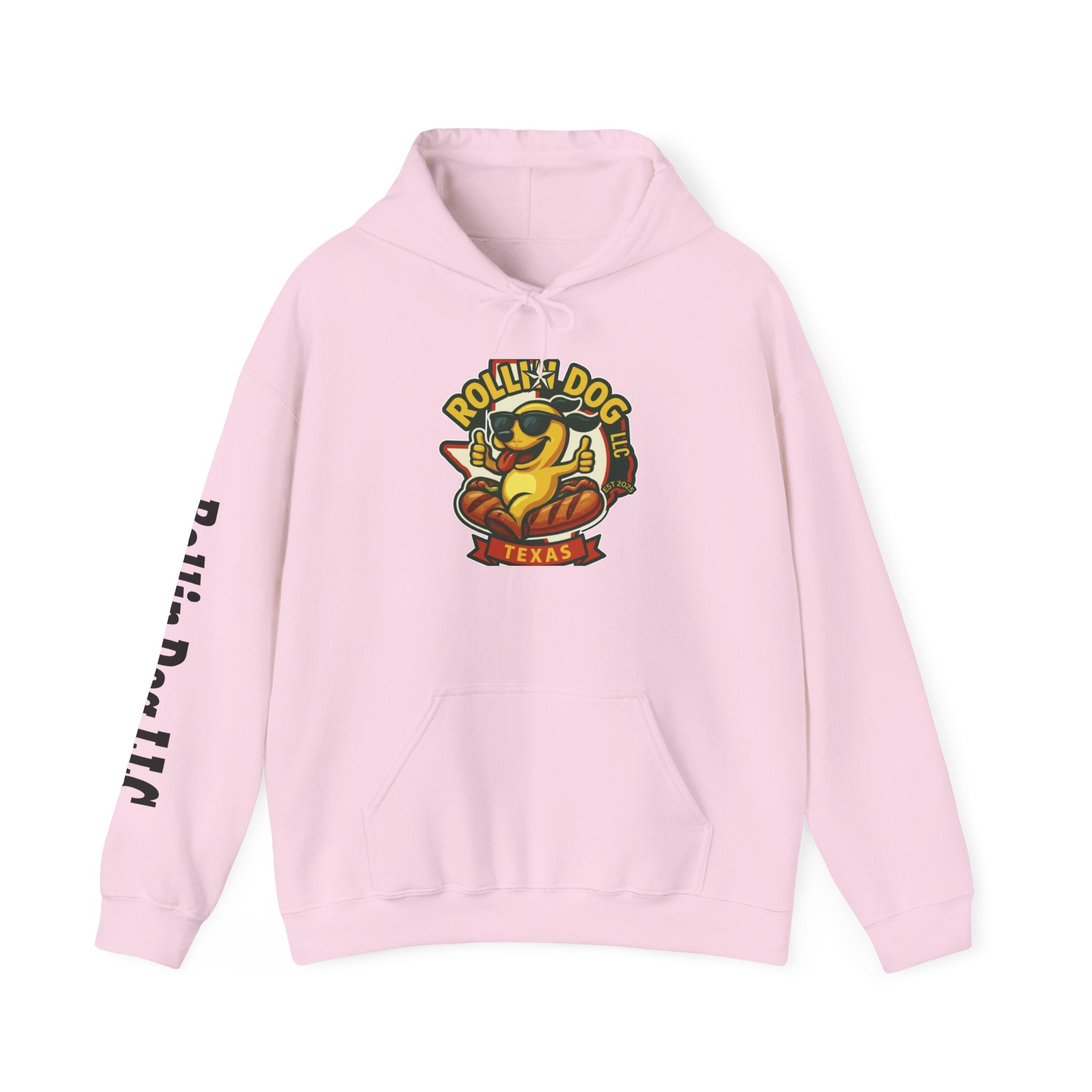 Texas Rollin Dog Unisex Heavy Blend™ Hooded Sweatshirt