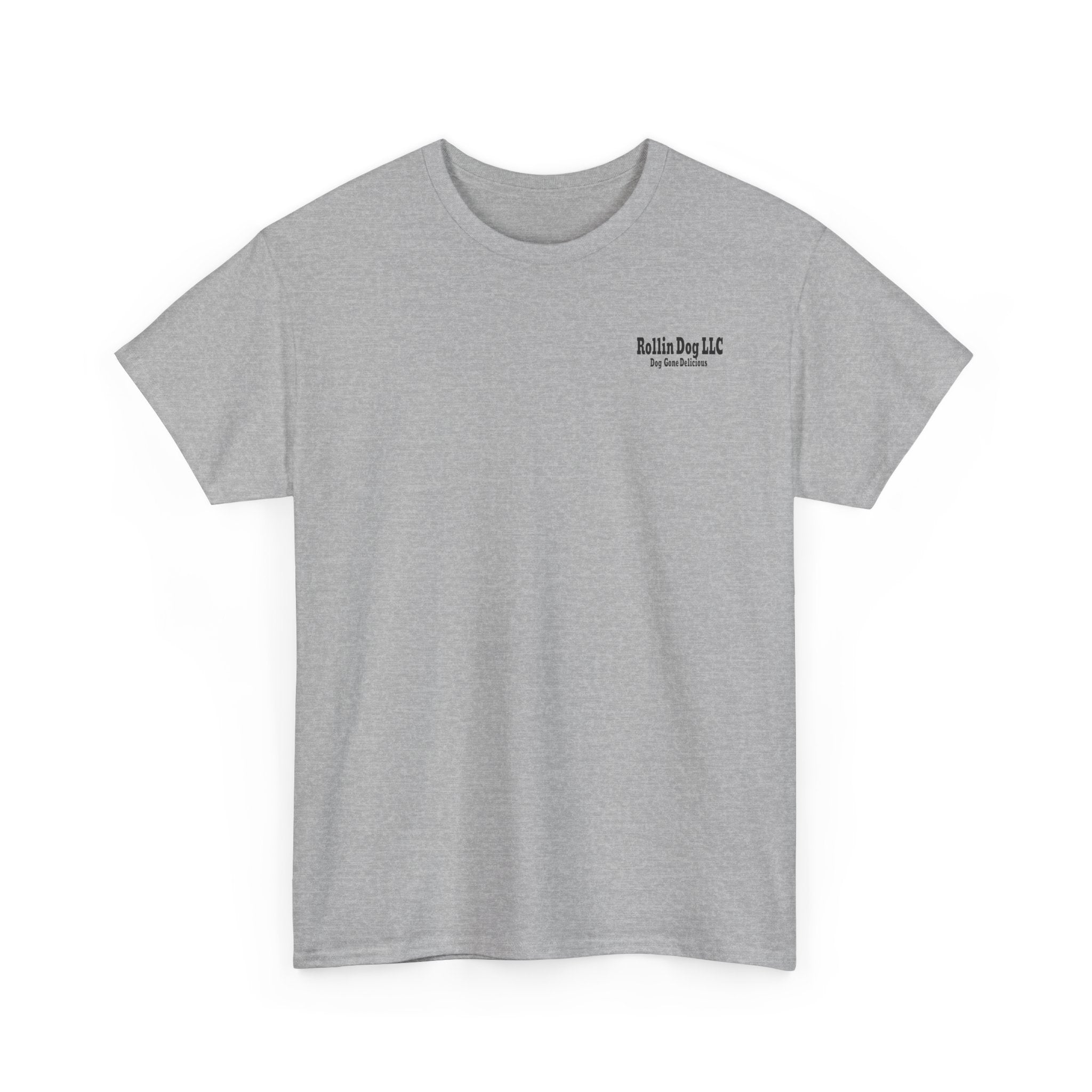 T-Shirt — "Rollin Dog: Dog Gone Delicious" Retro Hot Dog Graphic Tee