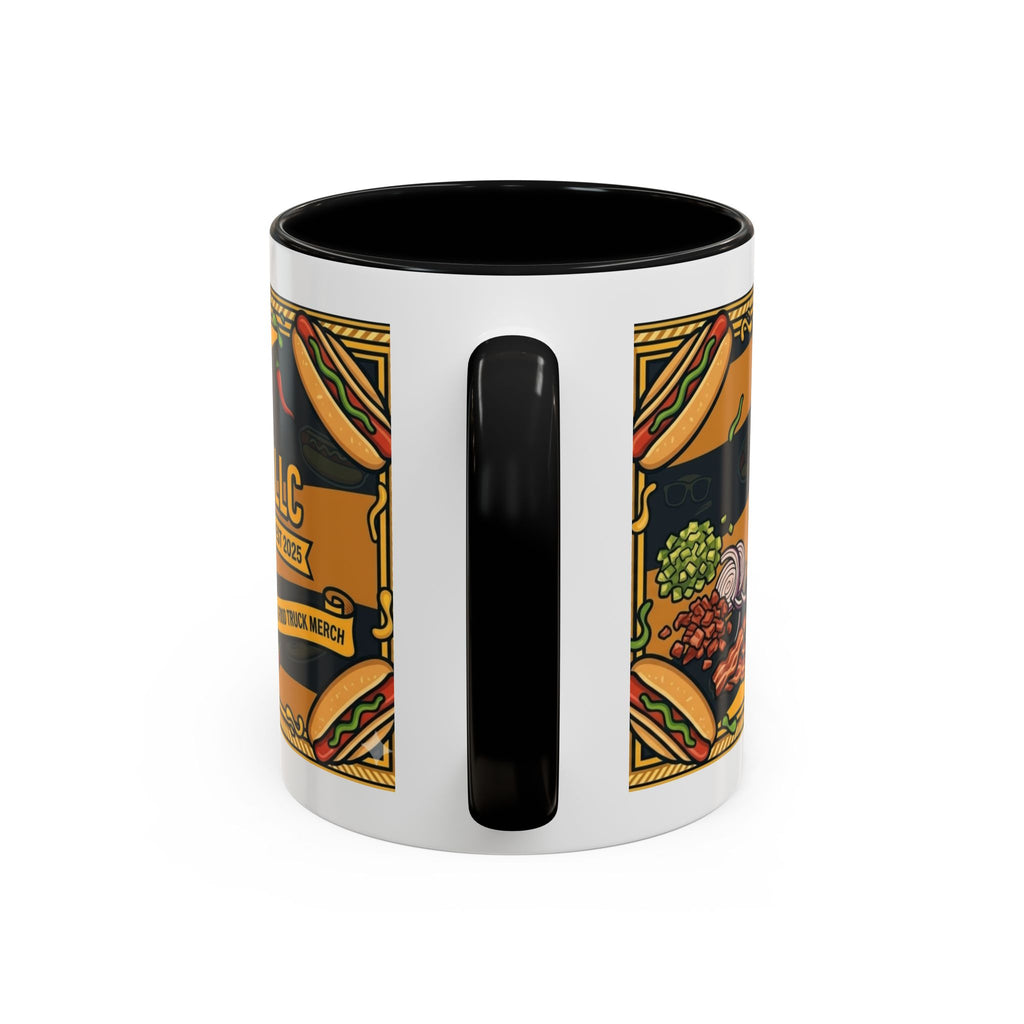 Rollin Dog Hot Dog Mug — Retro 'Dog Gone Delicious' Coffee Cup (11/15oz)