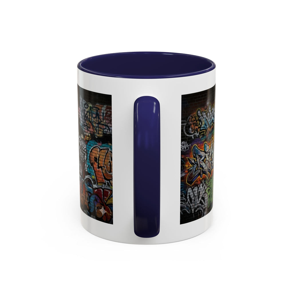 Rollin Dog Hot Dog Mug — Graffiti Skate Vibe Coffee Cup (11/15oz)