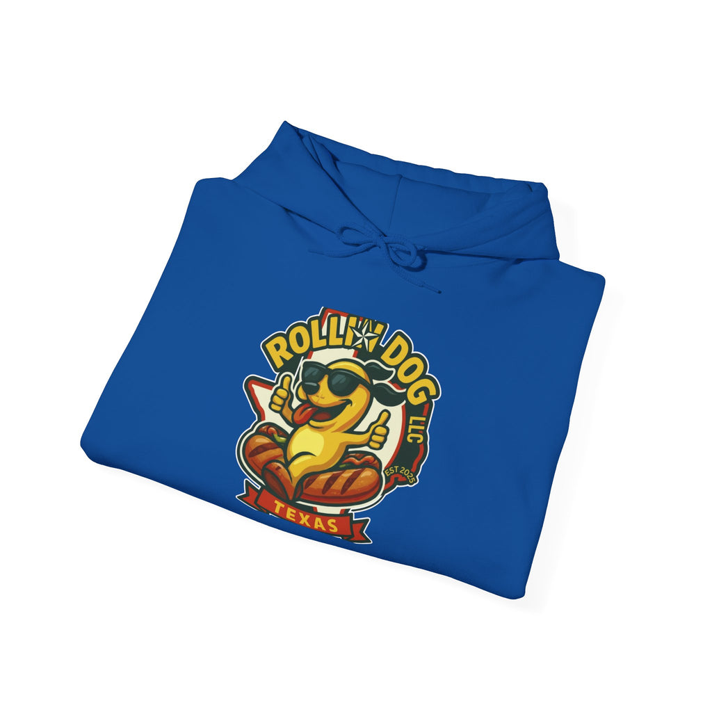 Texas Rollin Dog Unisex Heavy Blend™ Hooded Sweatshirt