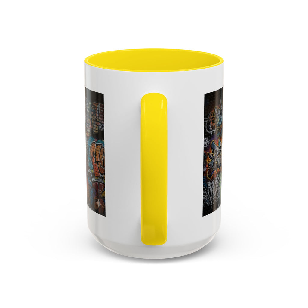 Rollin Dog Hot Dog Mug — Graffiti Skate Vibe Coffee Cup (11/15oz)