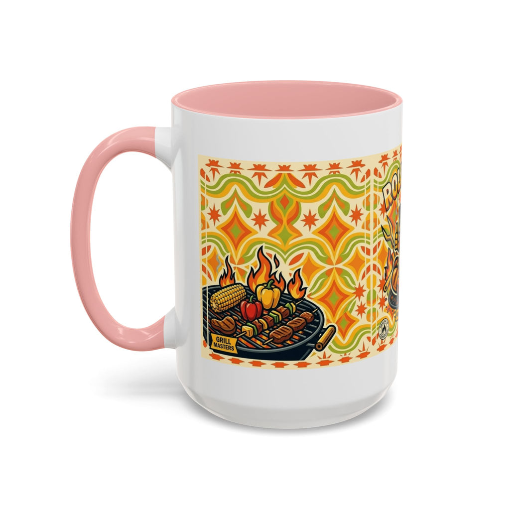 Retron Hot Dog Food Truck Accent Coffee Mug — "Rollin Dog" Retro Summer BBQ Mug (11/15oz)