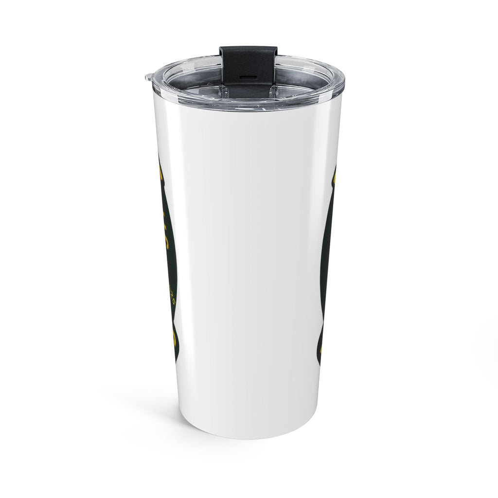 20oz Stainless Tumbler — "Pullin' Dogs" Retro Hot Dog Mascot Travel Cup