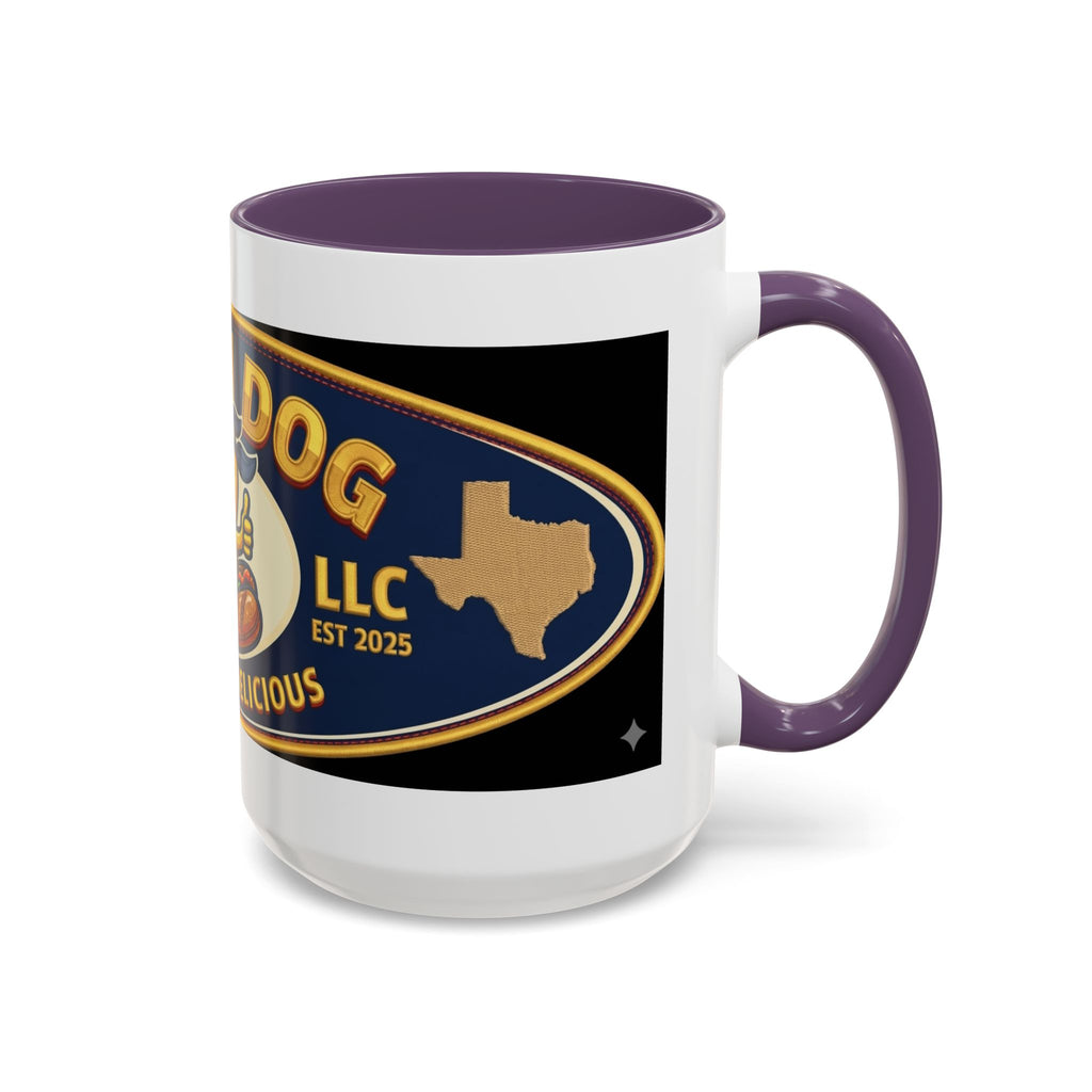 Texas Rollin Dog Coffee Mug - 'Dog Gone Delicious' Novelty Accent Mug (11/15oz)