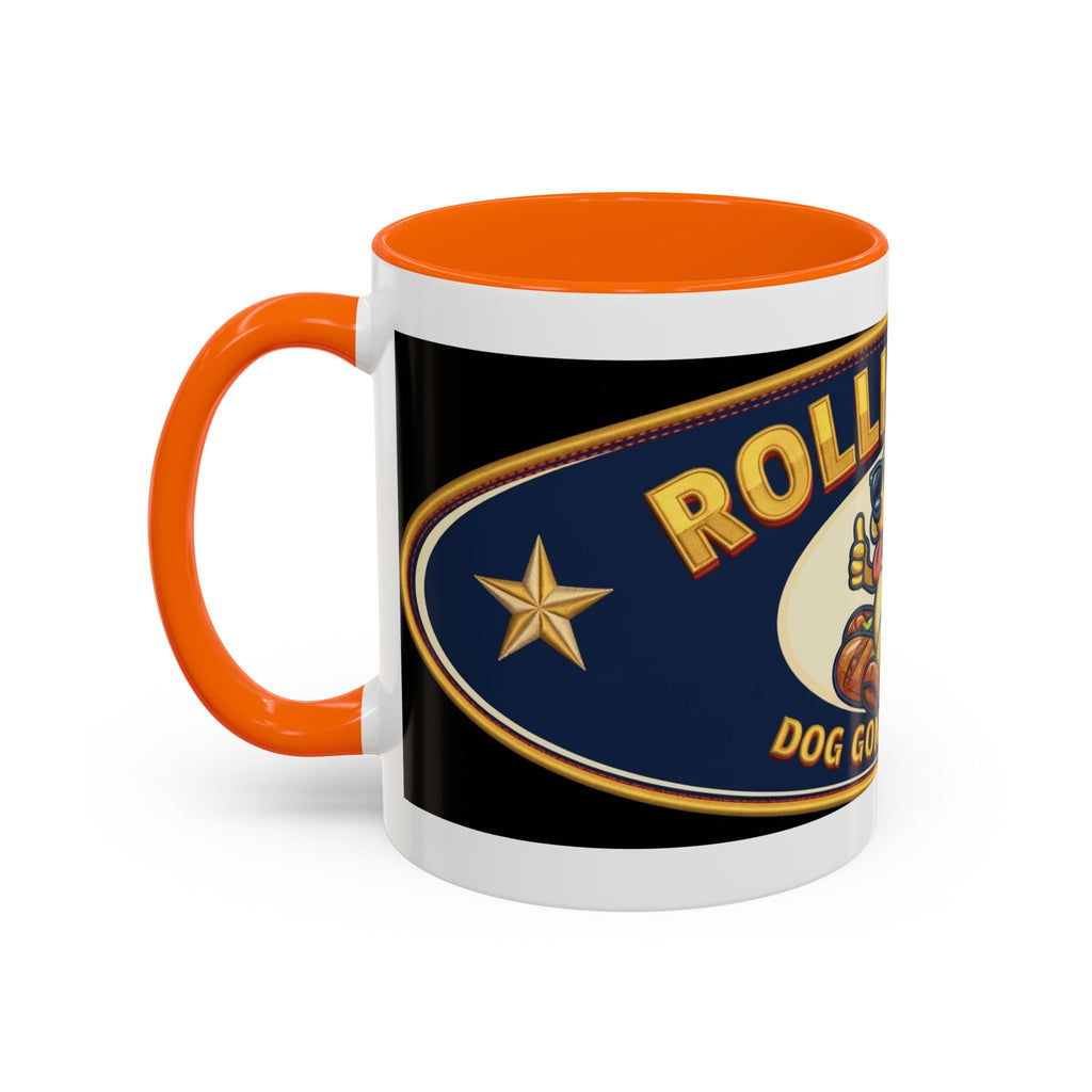 Texas Rollin Dog Coffee Mug - 'Dog Gone Delicious' Novelty Accent Mug (11/15oz)