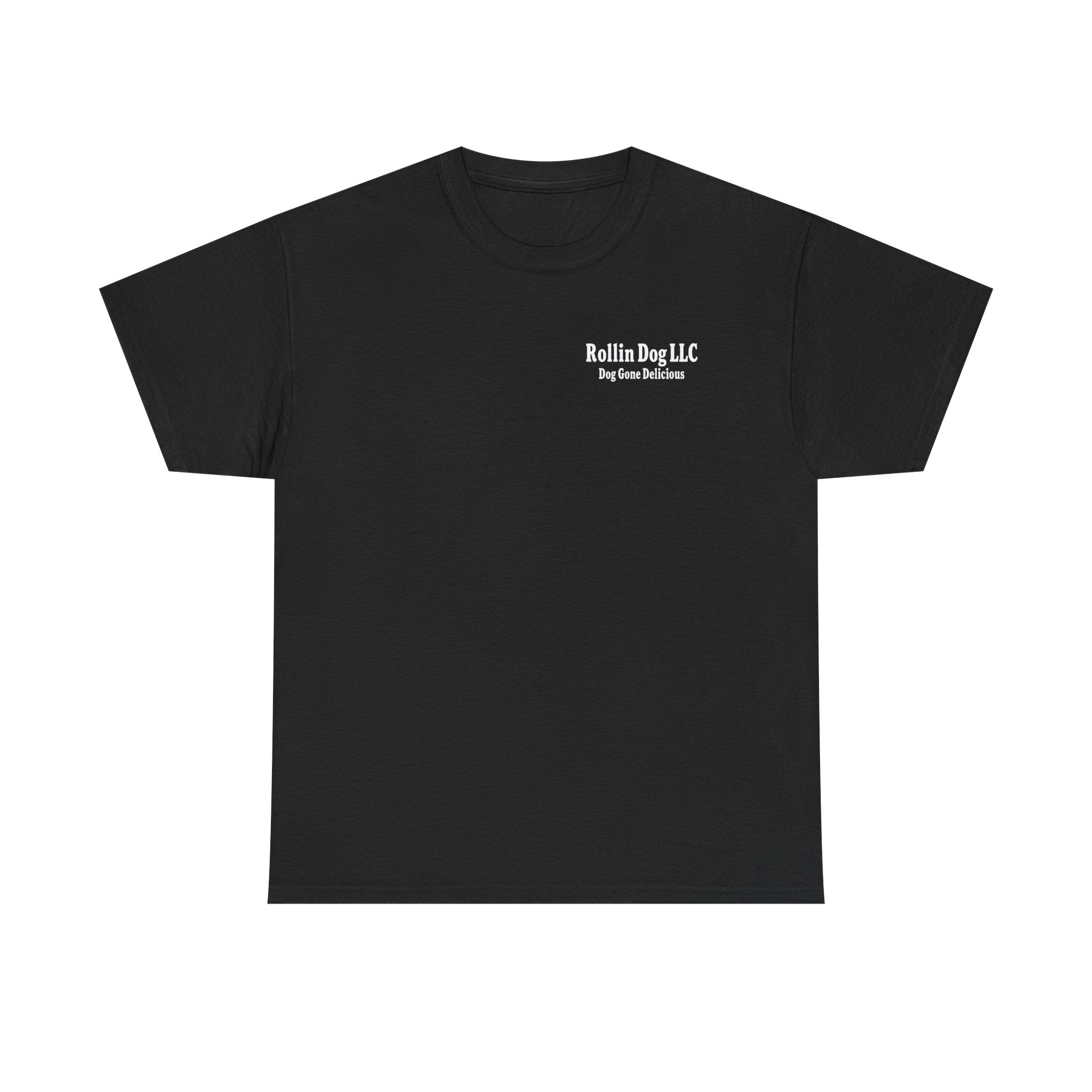 Rollin Dog Tee Graffiti 3 — 'Rollin Dog: Dog Gone Delicious' Graphic T‑Shirt