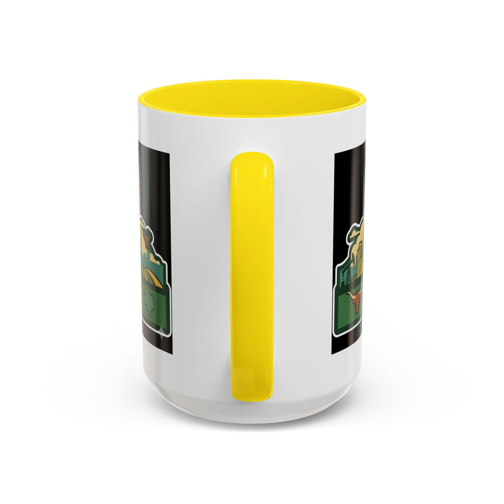 San Antonio Rollin Dog Coffee Mug — Fun Hot Dog Logo Accent Mug (11/15oz)