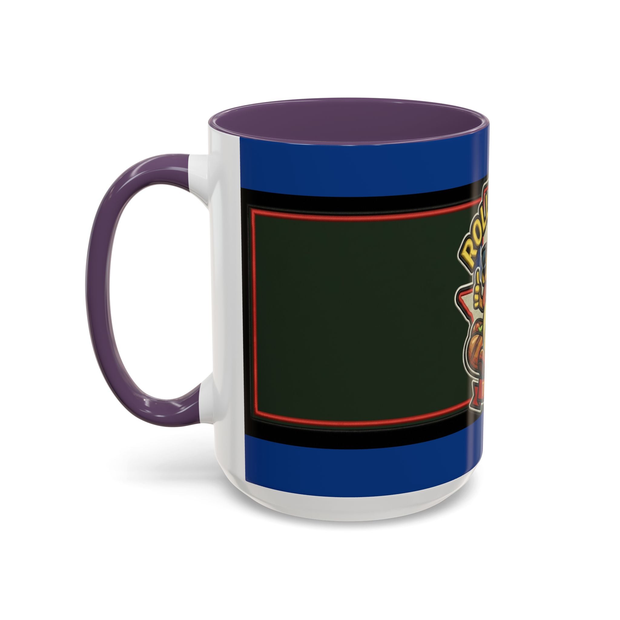 Texas Rollin Dog 'Dog Gone Delicious' Accent Coffee Mug – Fun Hot Dog Logo 11/15oz