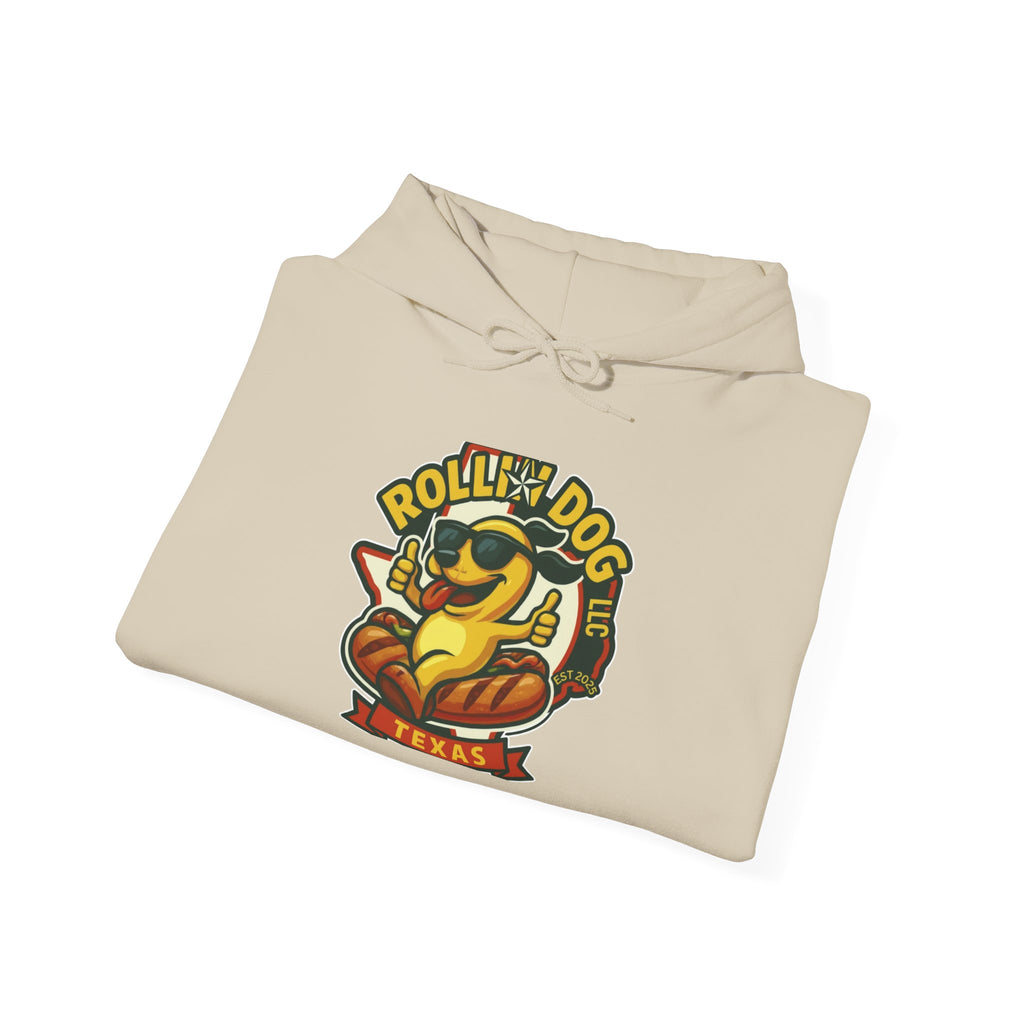 Texas Rollin Dog Unisex Heavy Blend™ Hooded Sweatshirt