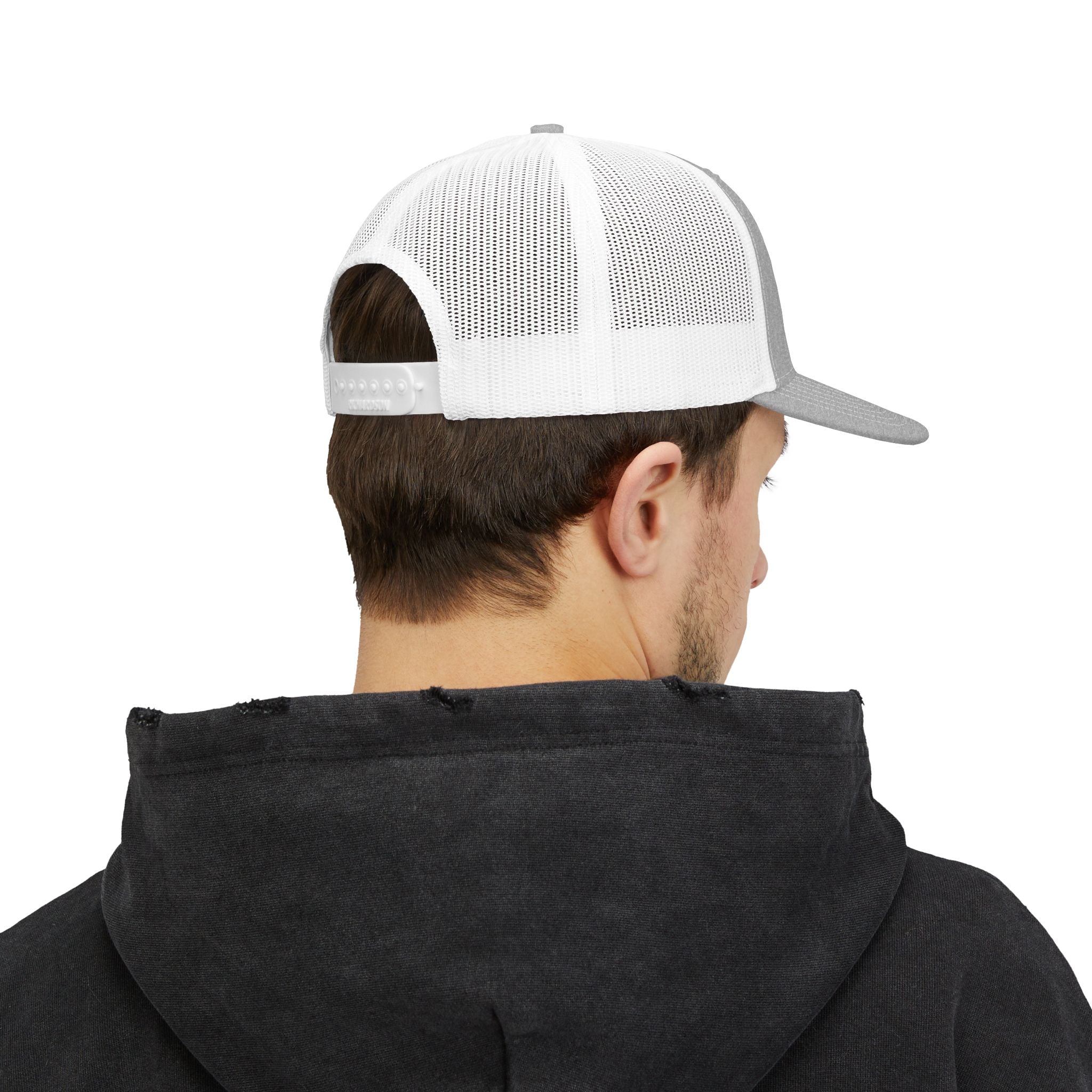 Trucker Cap — "Rollin' Dog" Embroidered Snapback