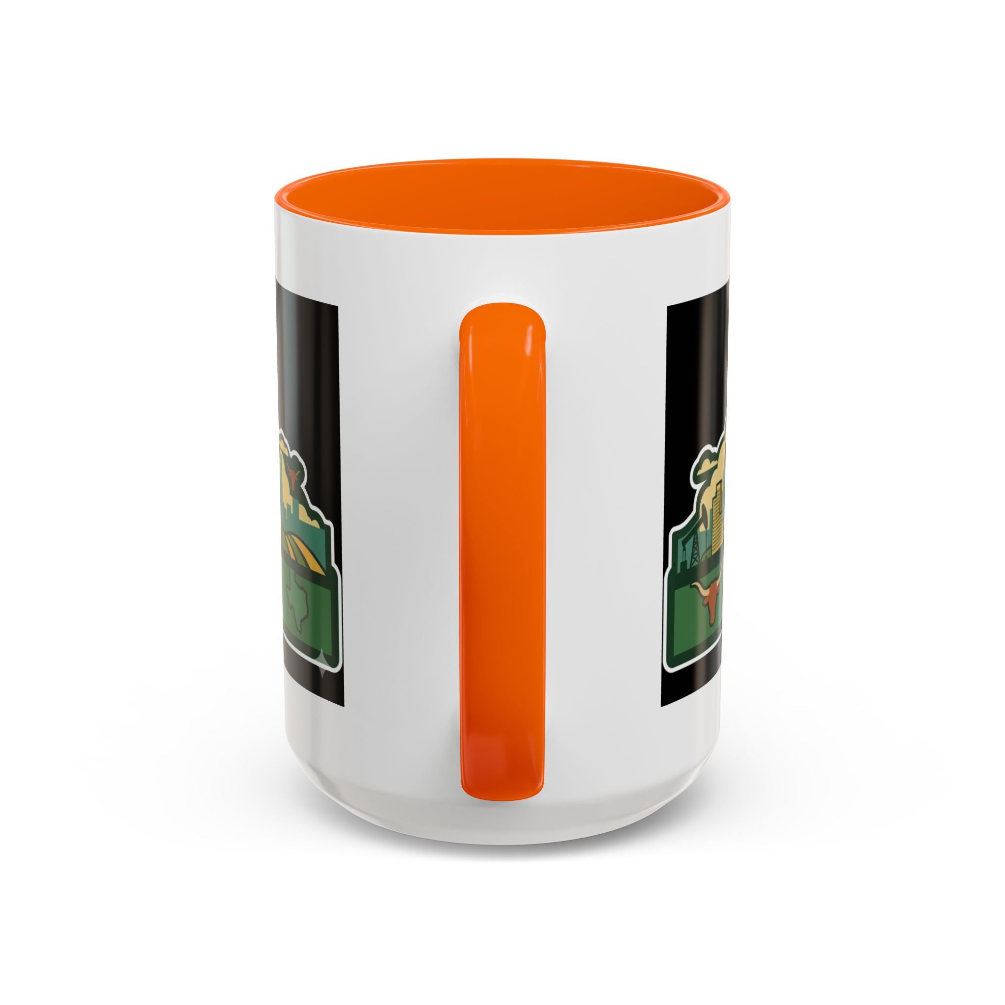 San Antonio Rollin Dog Coffee Mug — Fun Hot Dog Logo Accent Mug (11/15oz)