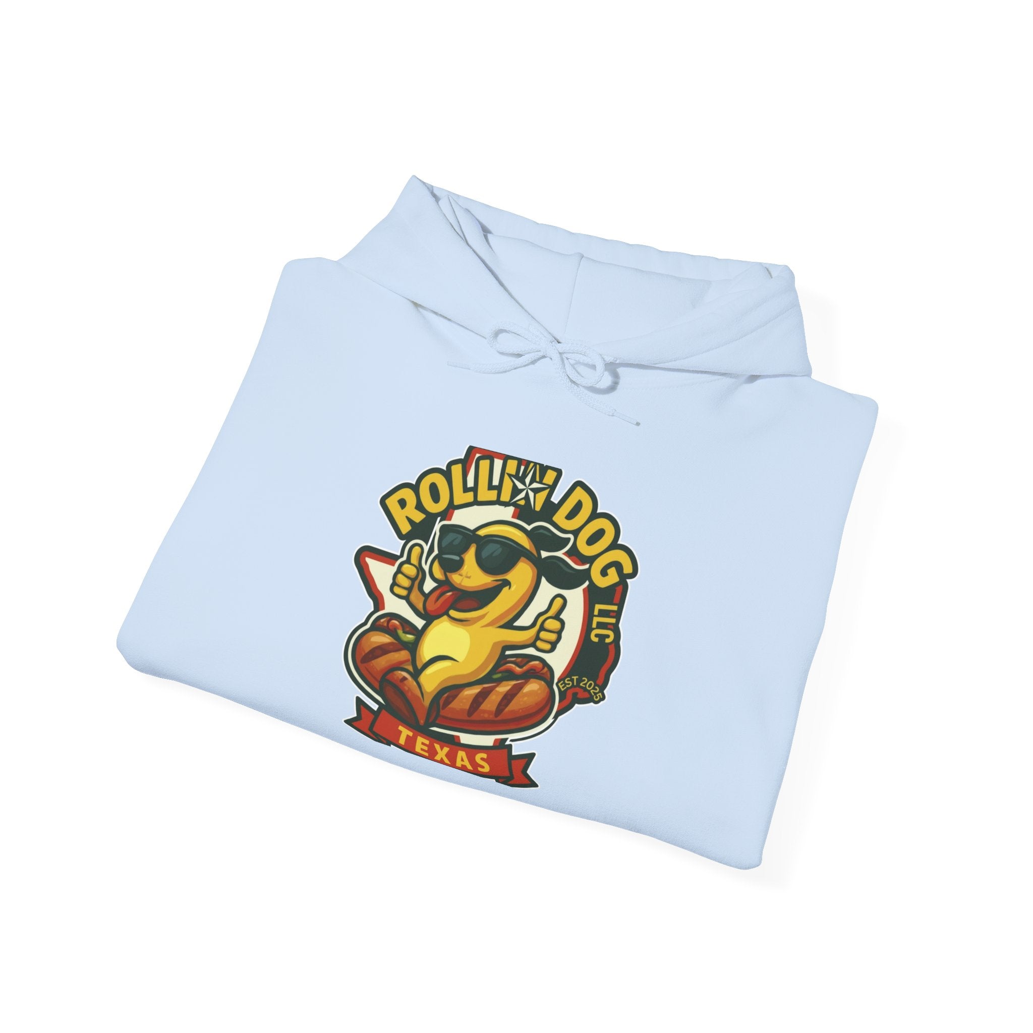 Texas Rollin Dog Unisex Heavy Blend™ Hooded Sweatshirt