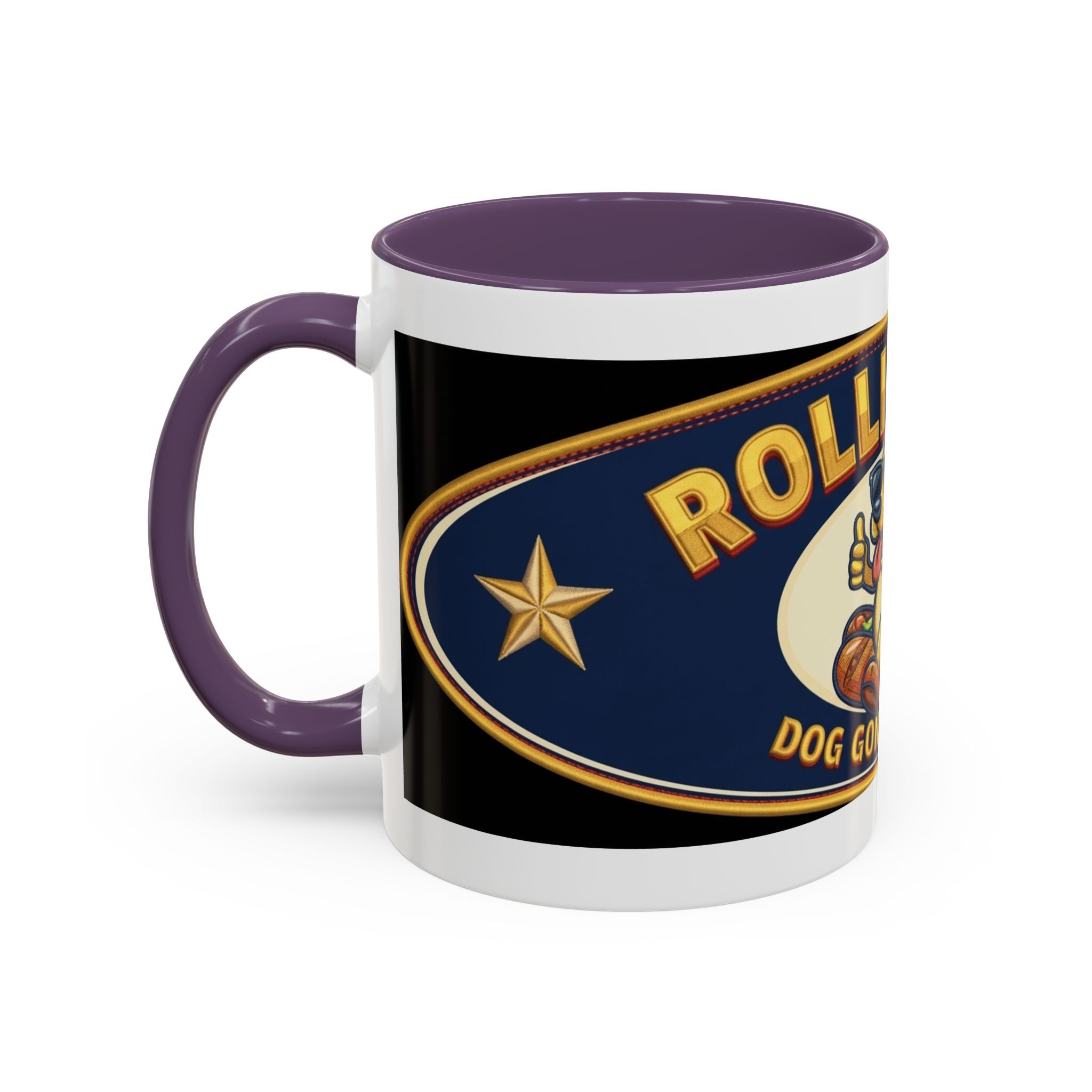 Texas Rollin Dog Coffee Mug - 'Dog Gone Delicious' Novelty Accent Mug (11/15oz)